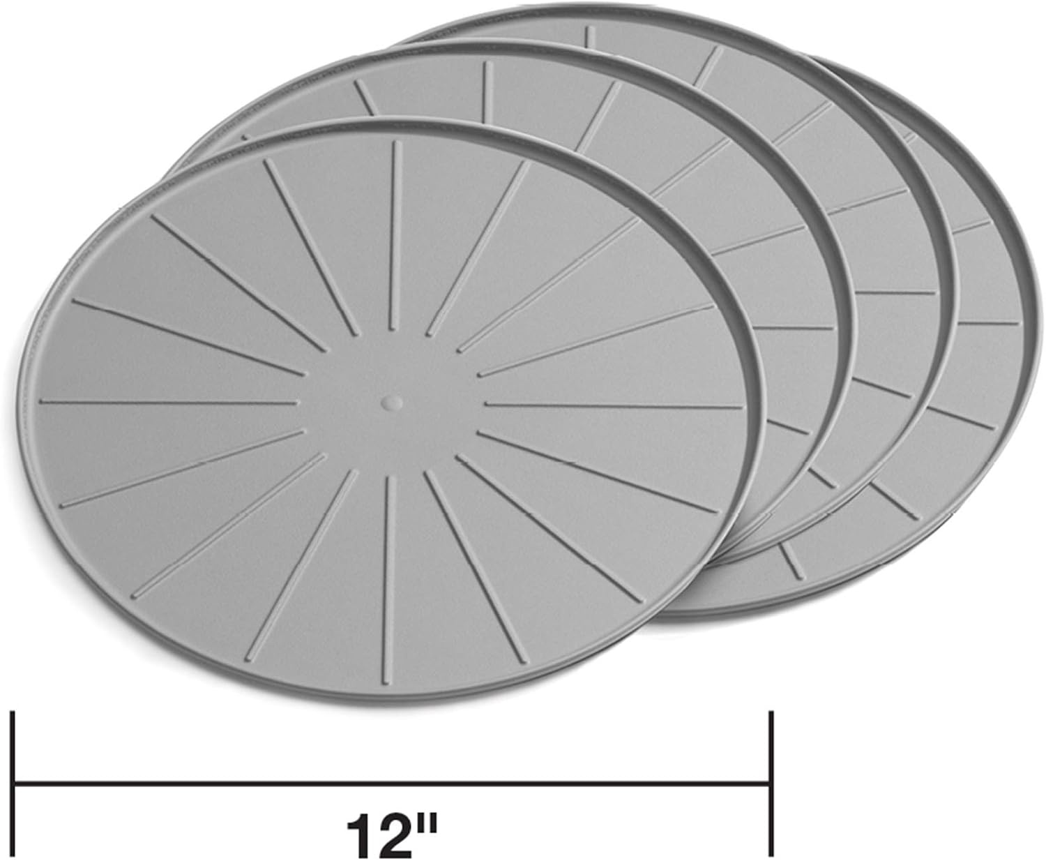image:imageWeatherTech 8 Coasters for Home Surfaces AntiSkid NoSlip knibs Set of 4 Black 8A8CSTBKGray