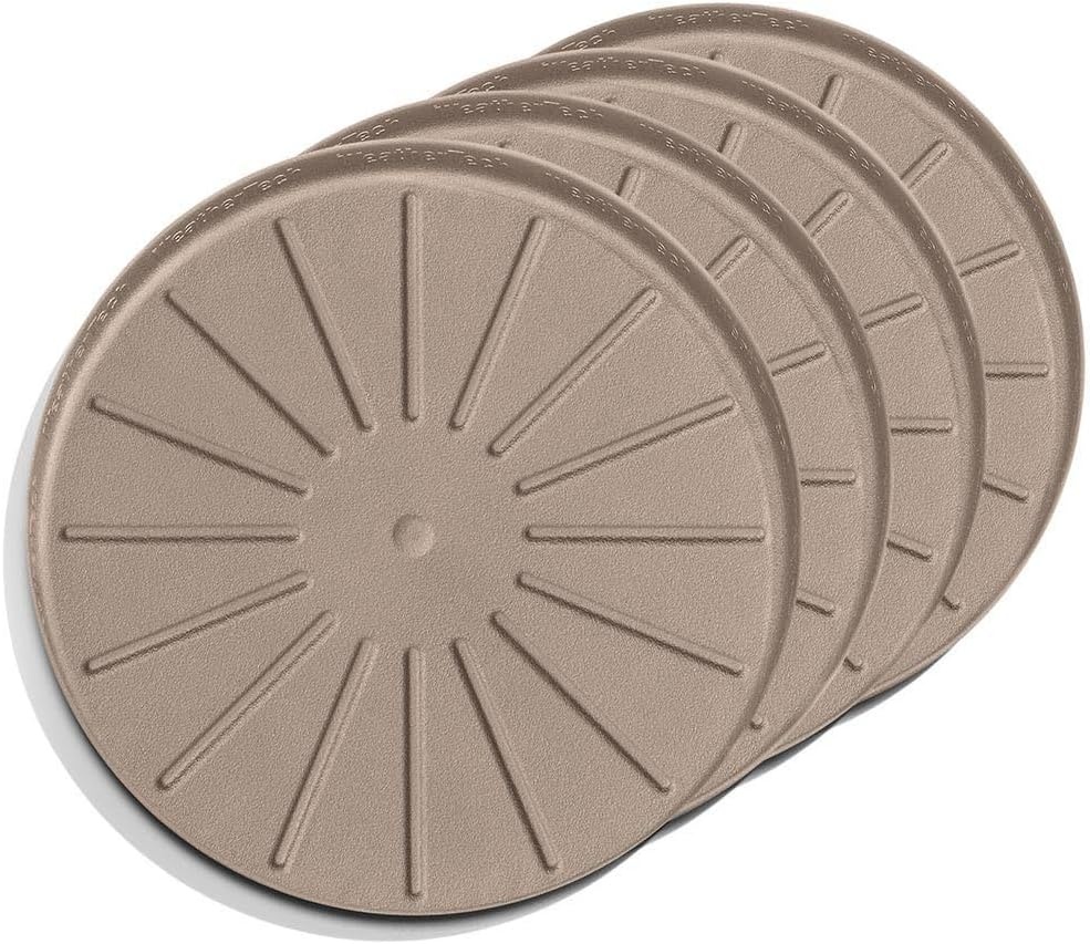 image:imageWeatherTech 8 Coasters for Home Surfaces AntiSkid NoSlip knibs Set of 4 Black 8A8CSTBKTan