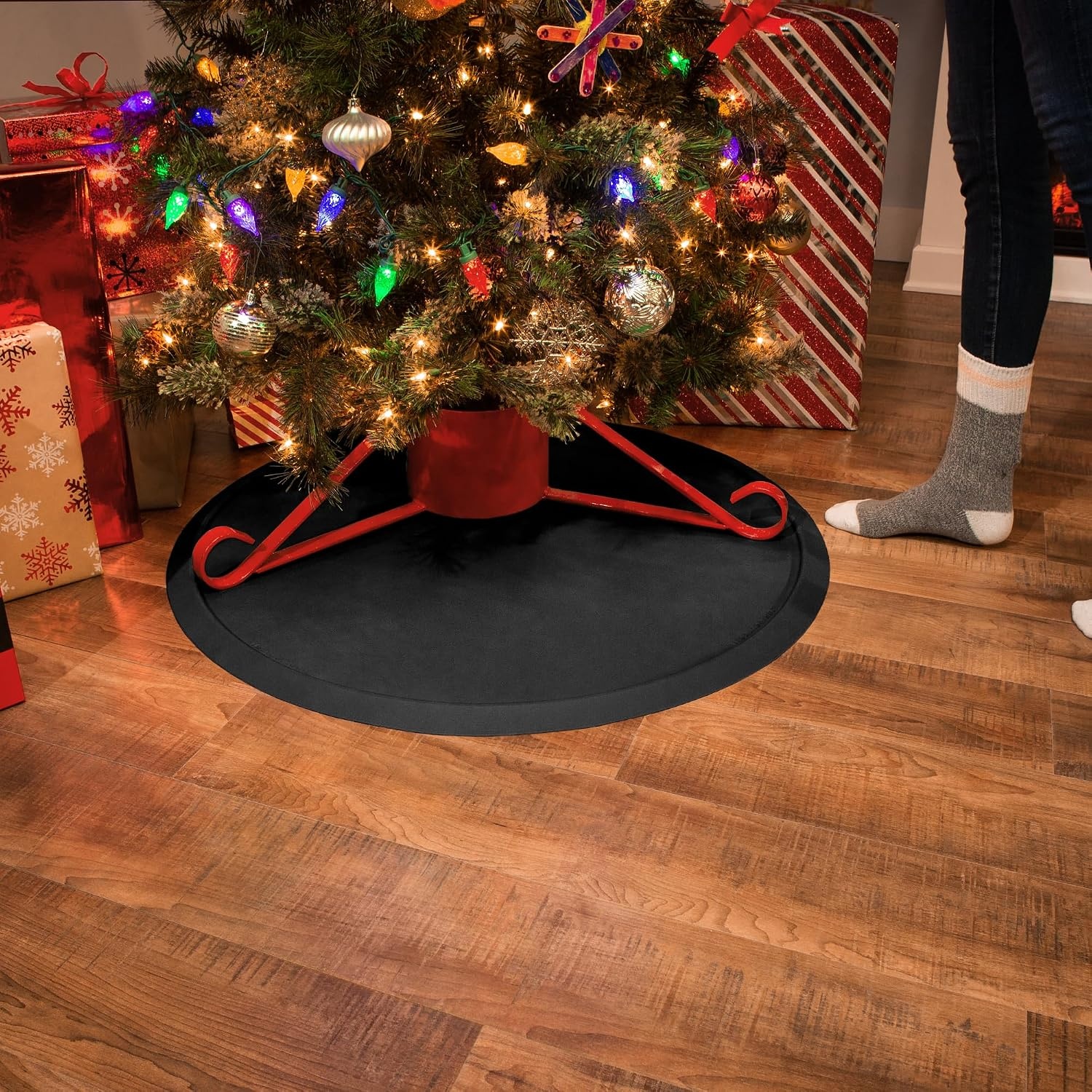 image:imageWeatherTech AllPurpose Mat MultiUse Mat for Everyday Living 44 x 48 Rectangle Black APM4448BBlack