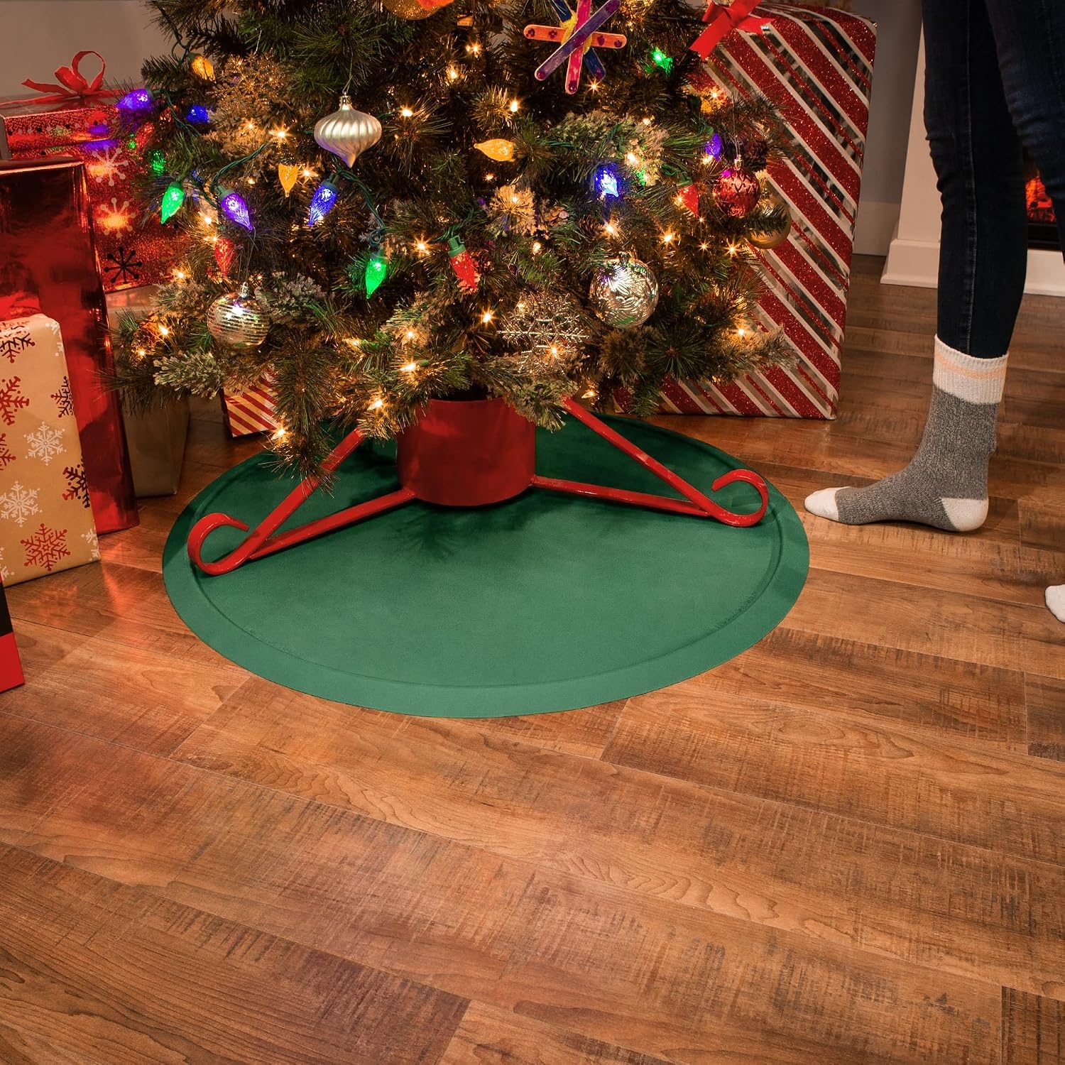 image:imageWeatherTech AllPurpose Mat MultiUse Mat for Everyday Living 44 x 48 Rectangle Black APM4448BGreen