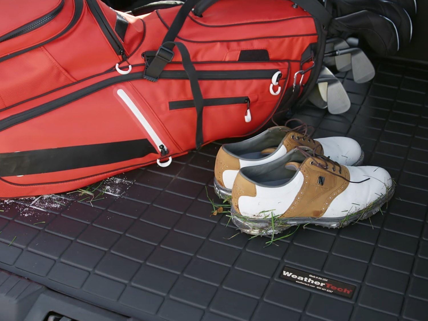 image:imageWeatherTech Cargo Trunk Liner for Ford Escape Hybrid Escape Escape Plugin Hybrid Behind 2nd Row 401323 BlackTan
