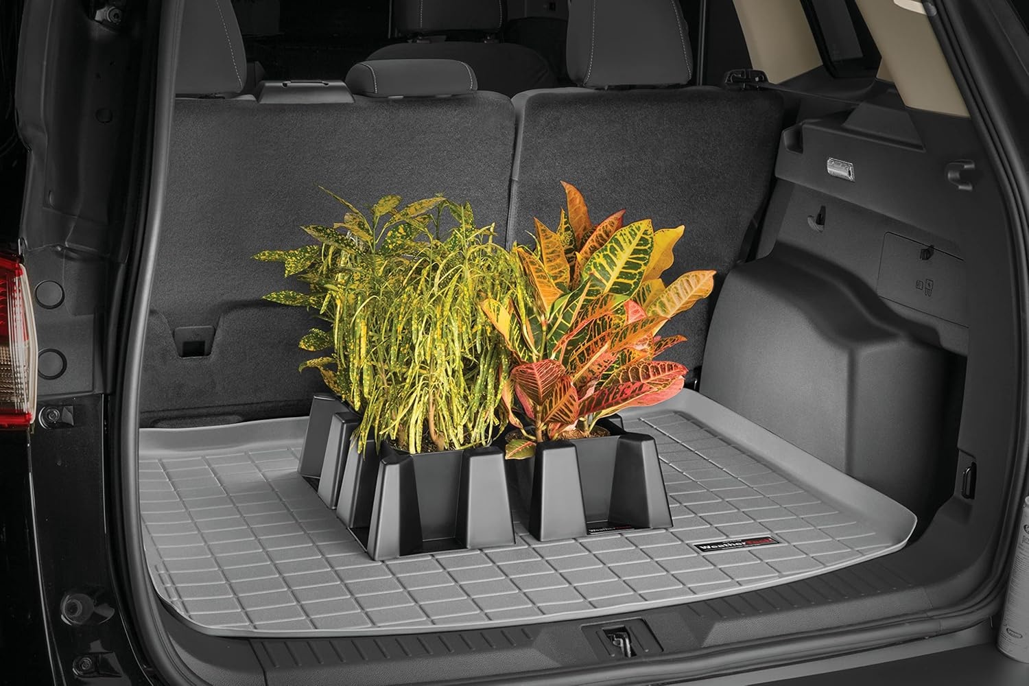 image:imageWeatherTech CargoTech Automotive Trunk Organizer Trunk Divider Cargo Containment System for Car SUV Trunk