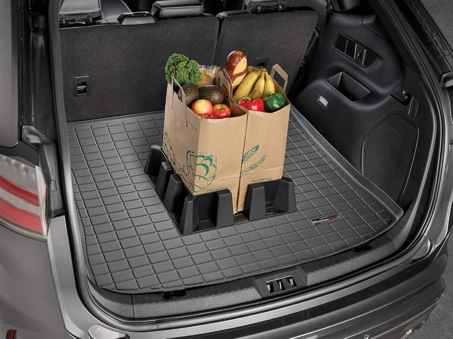image:imageWeatherTech CargoTech Automotive Trunk Organizer Trunk Divider Cargo Containment System for Car SUV Trunk