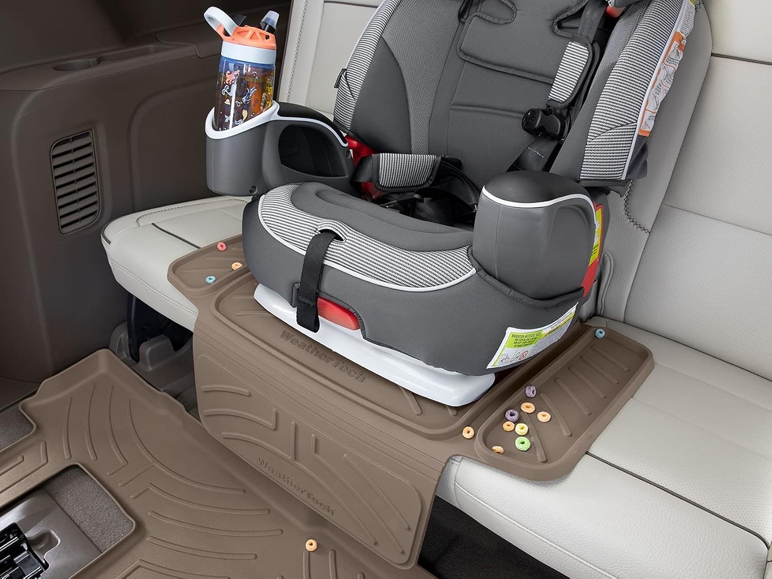 image:imageWeatherTech Child Car Seat Protector BlackCocoa