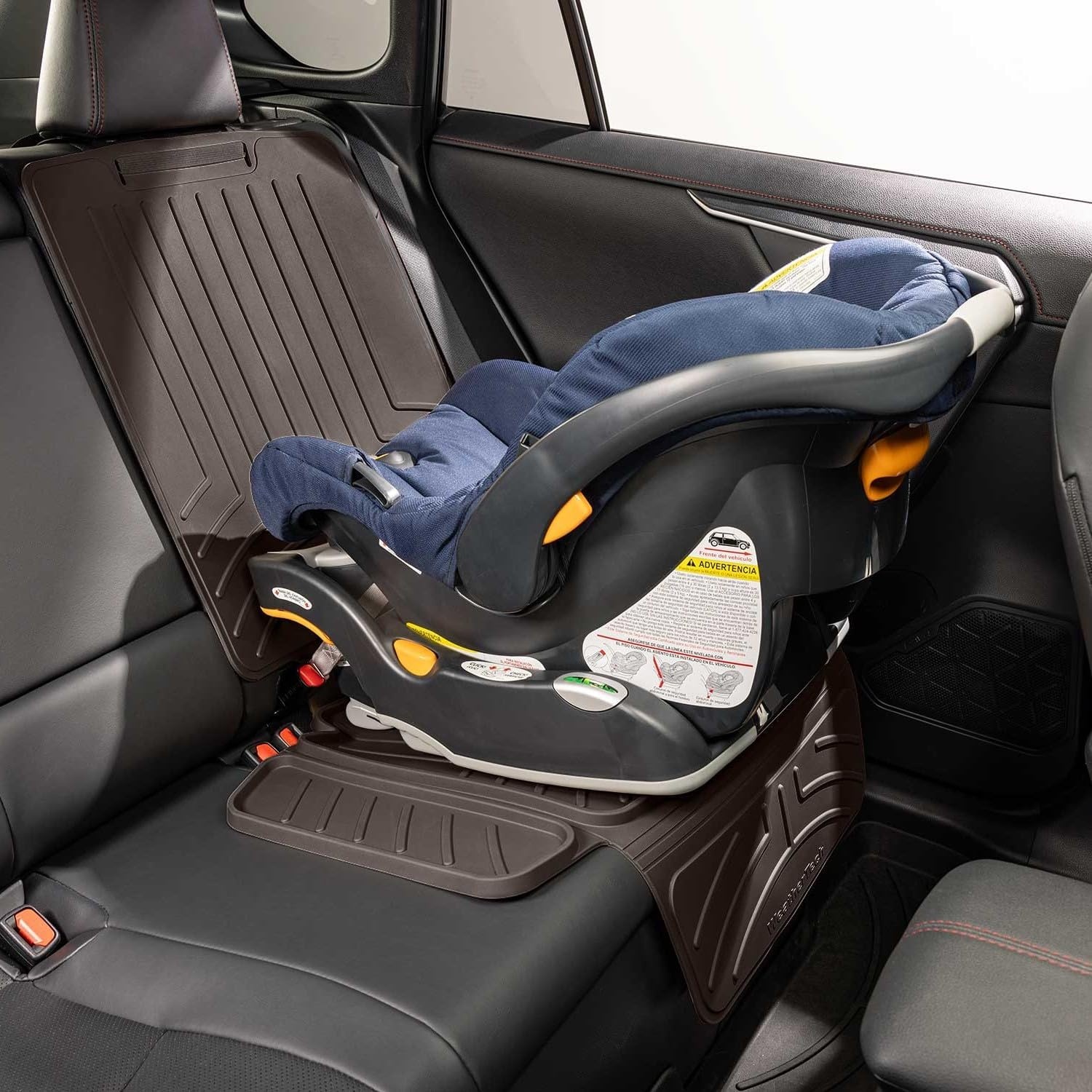 image:imageWeatherTech Child Car Seat Protector BlackCocoa