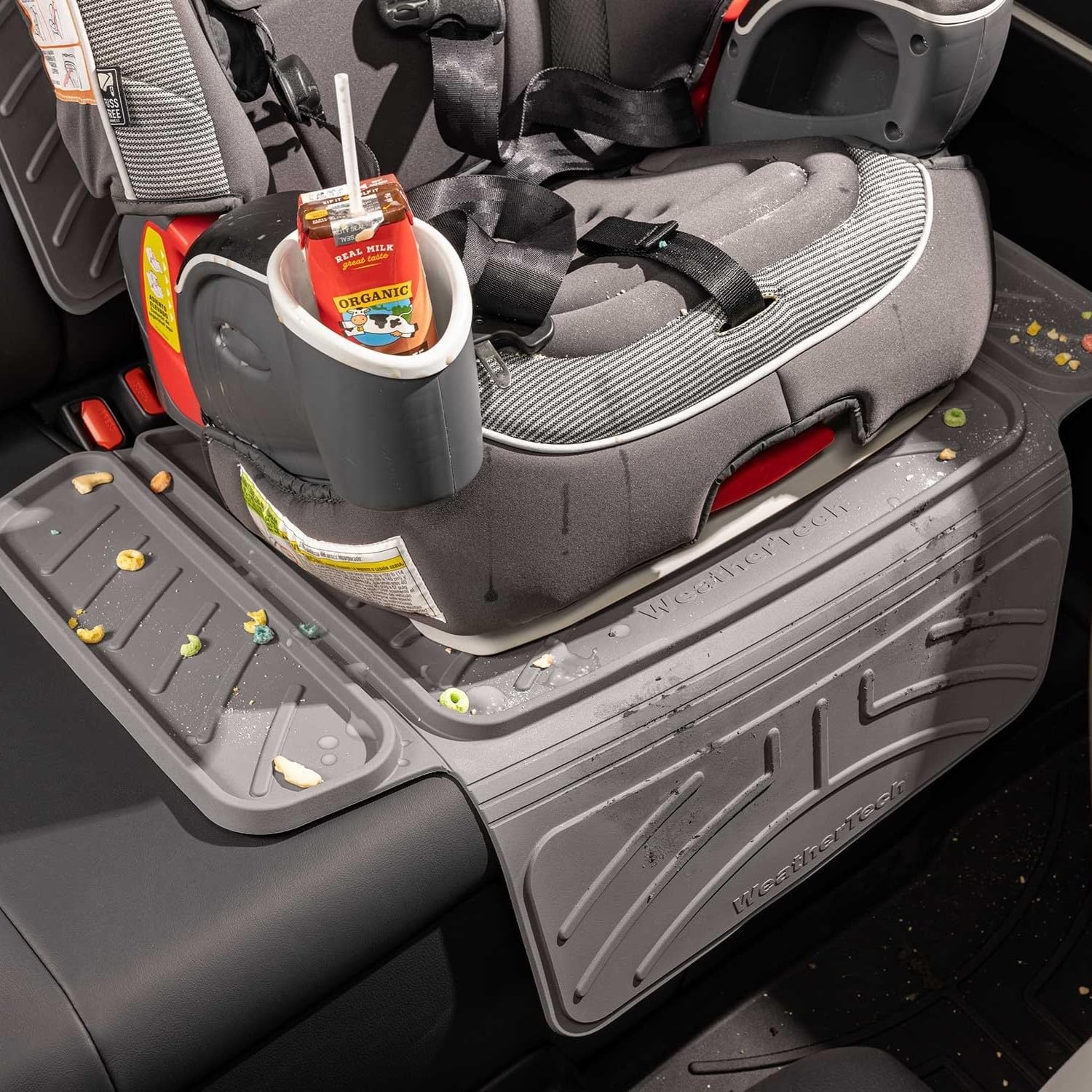 image:imageWeatherTech Child Car Seat Protector BlackGrey