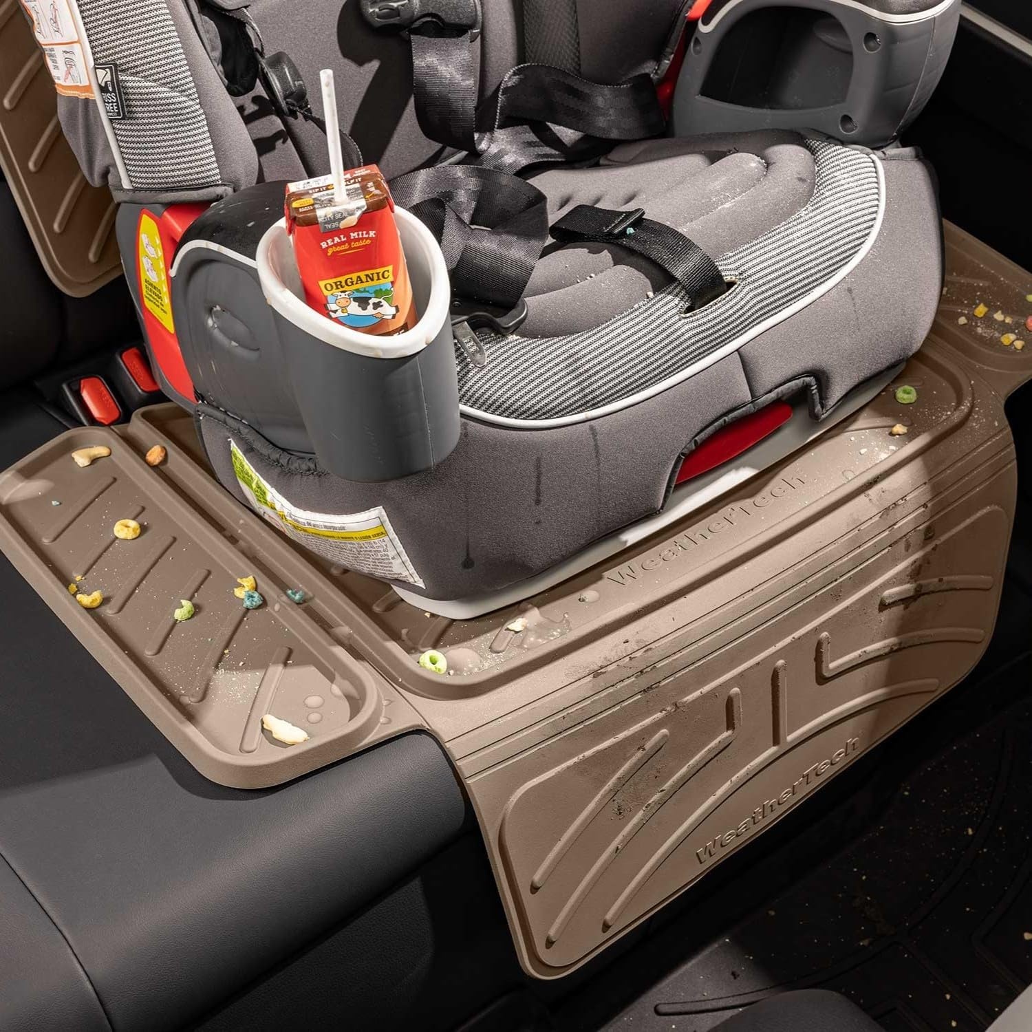 image:imageWeatherTech Child Car Seat Protector BlackTan