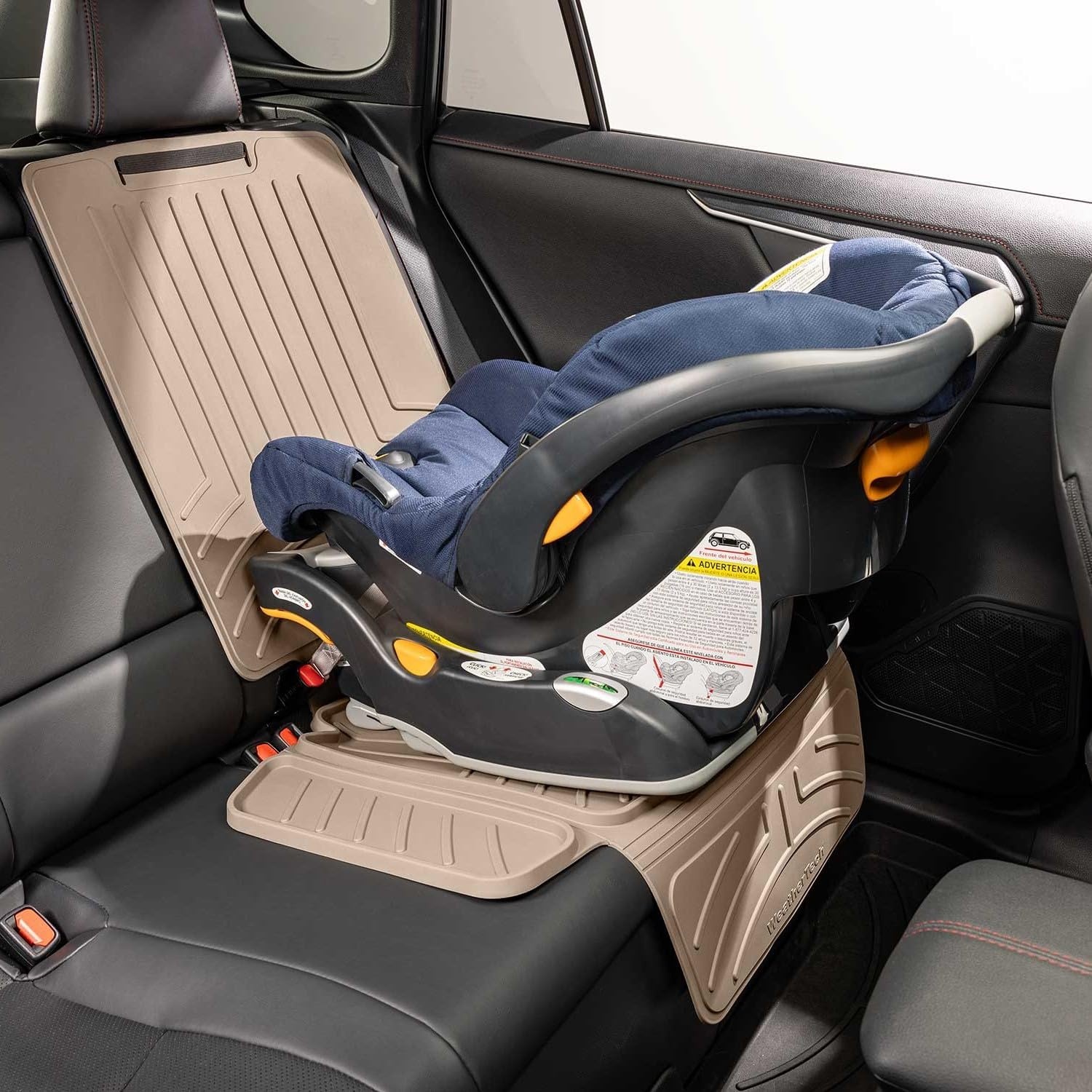 image:imageWeatherTech Child Car Seat Protector BlackTan