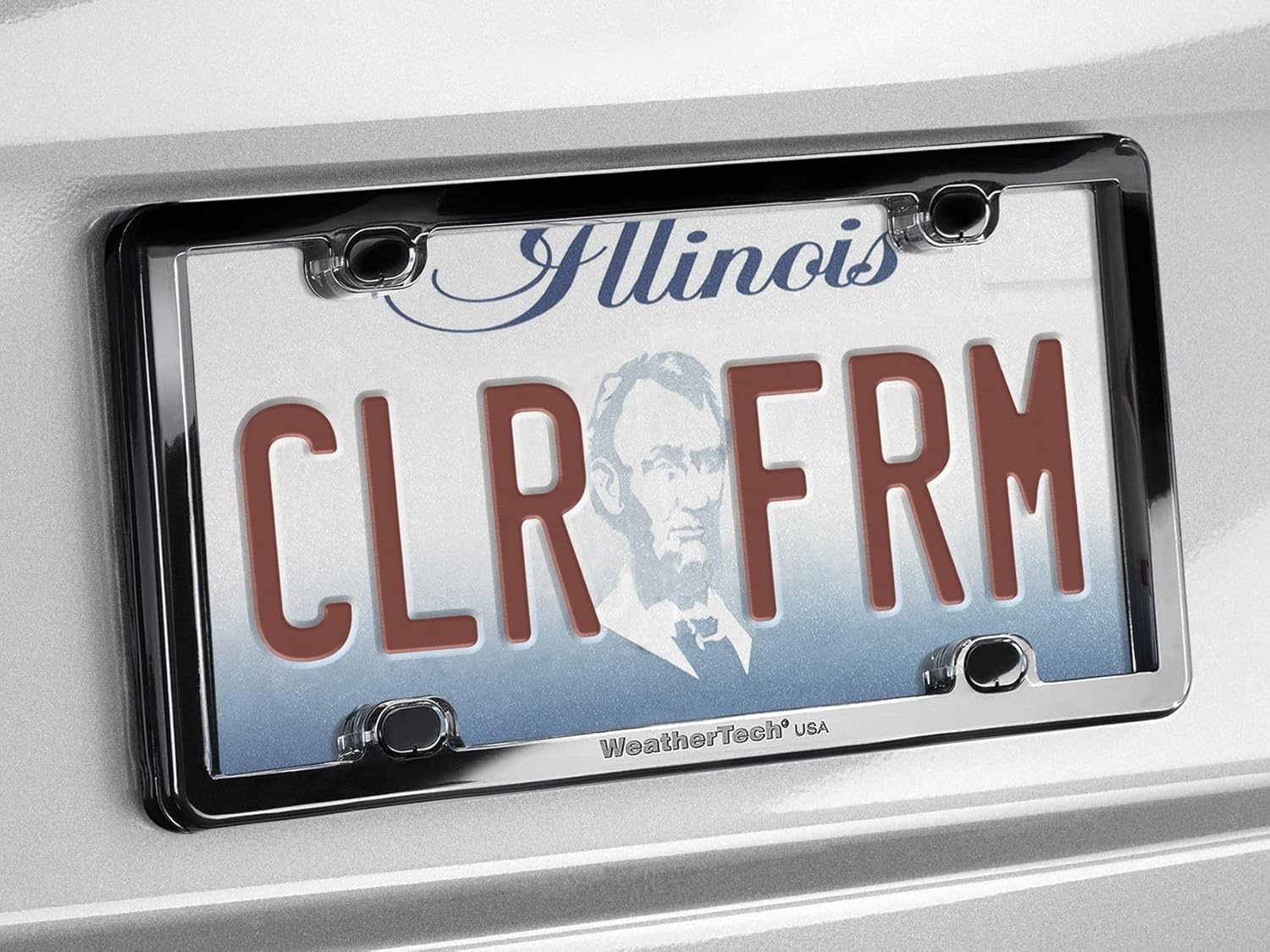 image:imageWeatherTech ClearCover Clear Acrylic Lens Cover Durable Frame that Protects License Plates BlackPurple