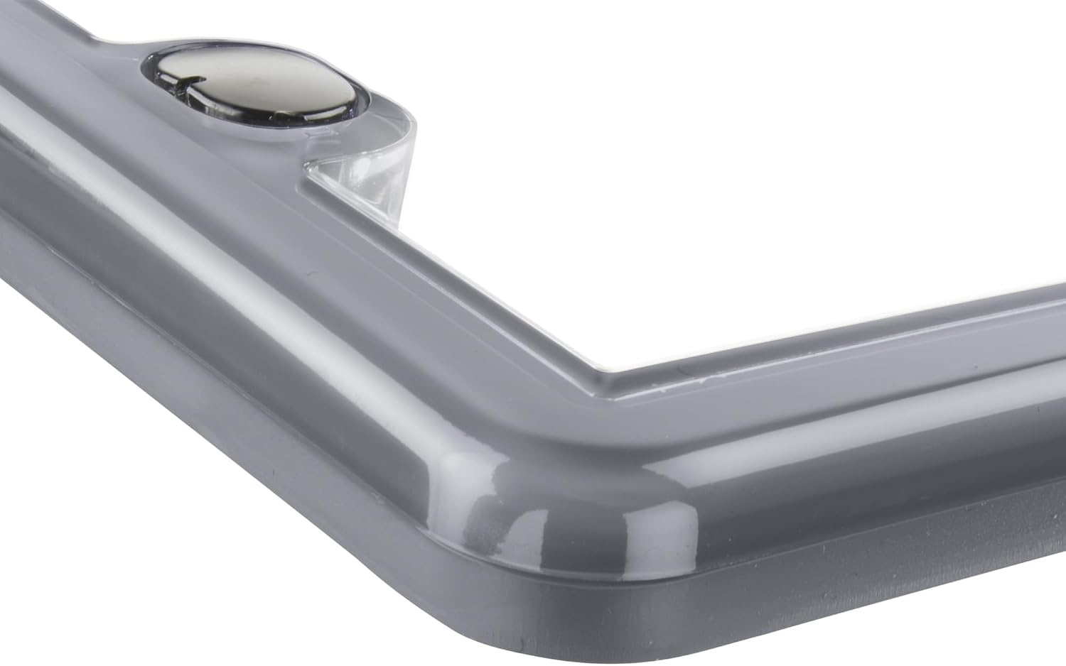 image:imageWeatherTech ClearFrame License Plate Frame Baby BlueBeluga Grey