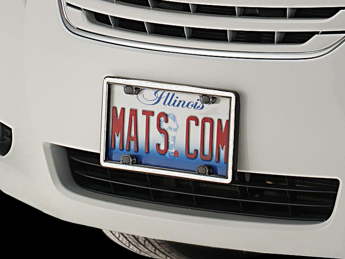 image:imageWeatherTech ClearFrame License Plate Frame Baby BlueGolden Yellow
