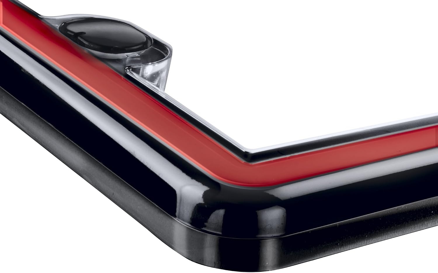 image:imageWeatherTech ClearFrame License Plate Frame Baby BlueRedBlack