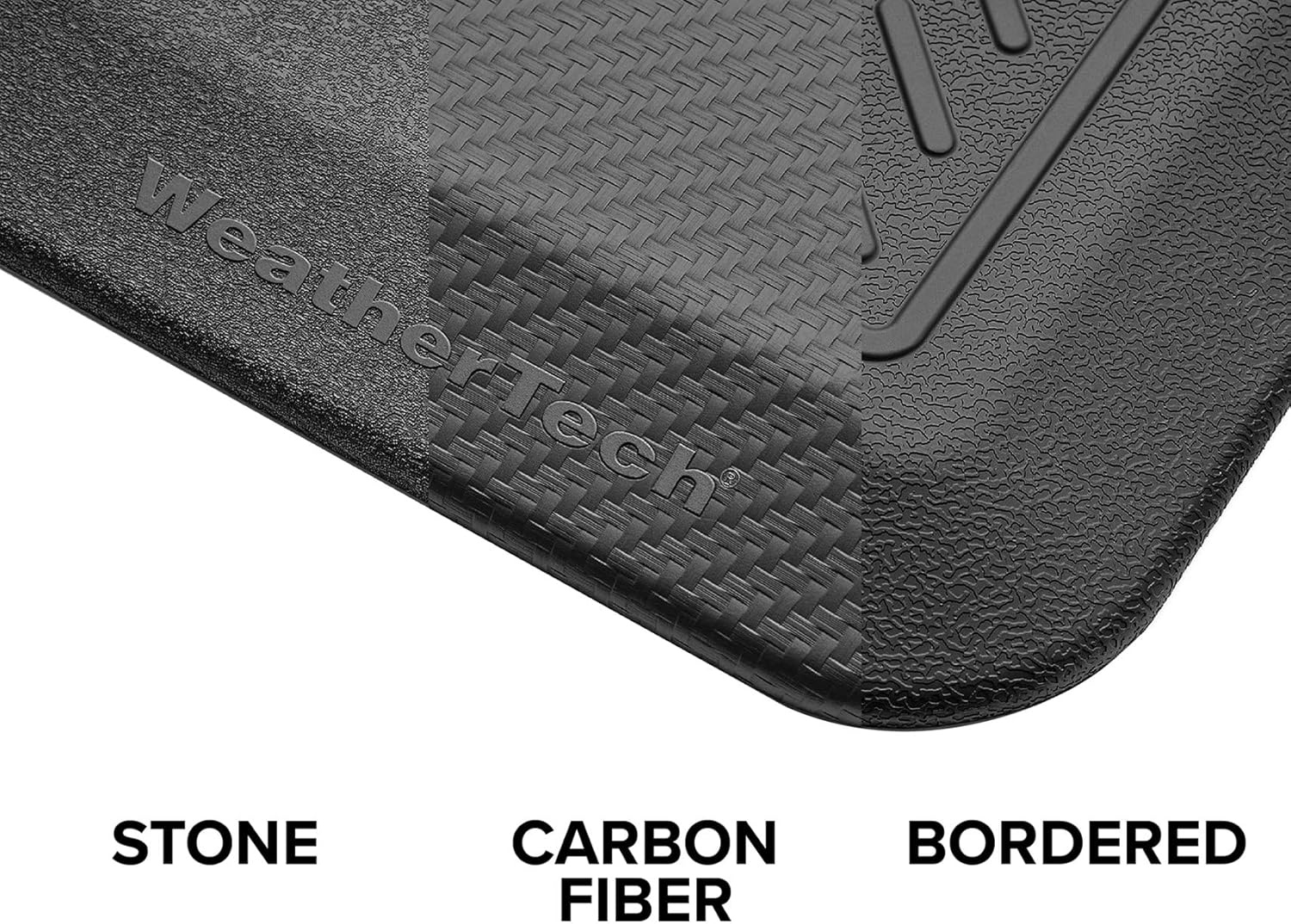 image:imageWeatherTech ComfortMat 24 by 36 Inches AntiFatigue Comfort Mat Bordered Pattern Tan