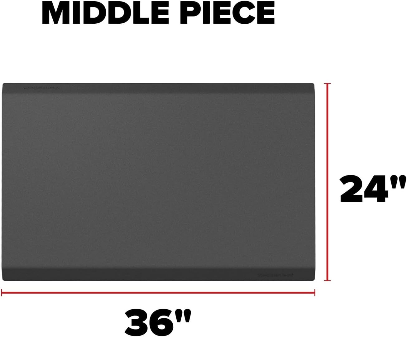 image:imageWeatherTech ComfortMat Connect Cushioned NonSlip Waterproof AntiFatigue Mat 25 x 25 Corner Mat Stone GreyCocoa