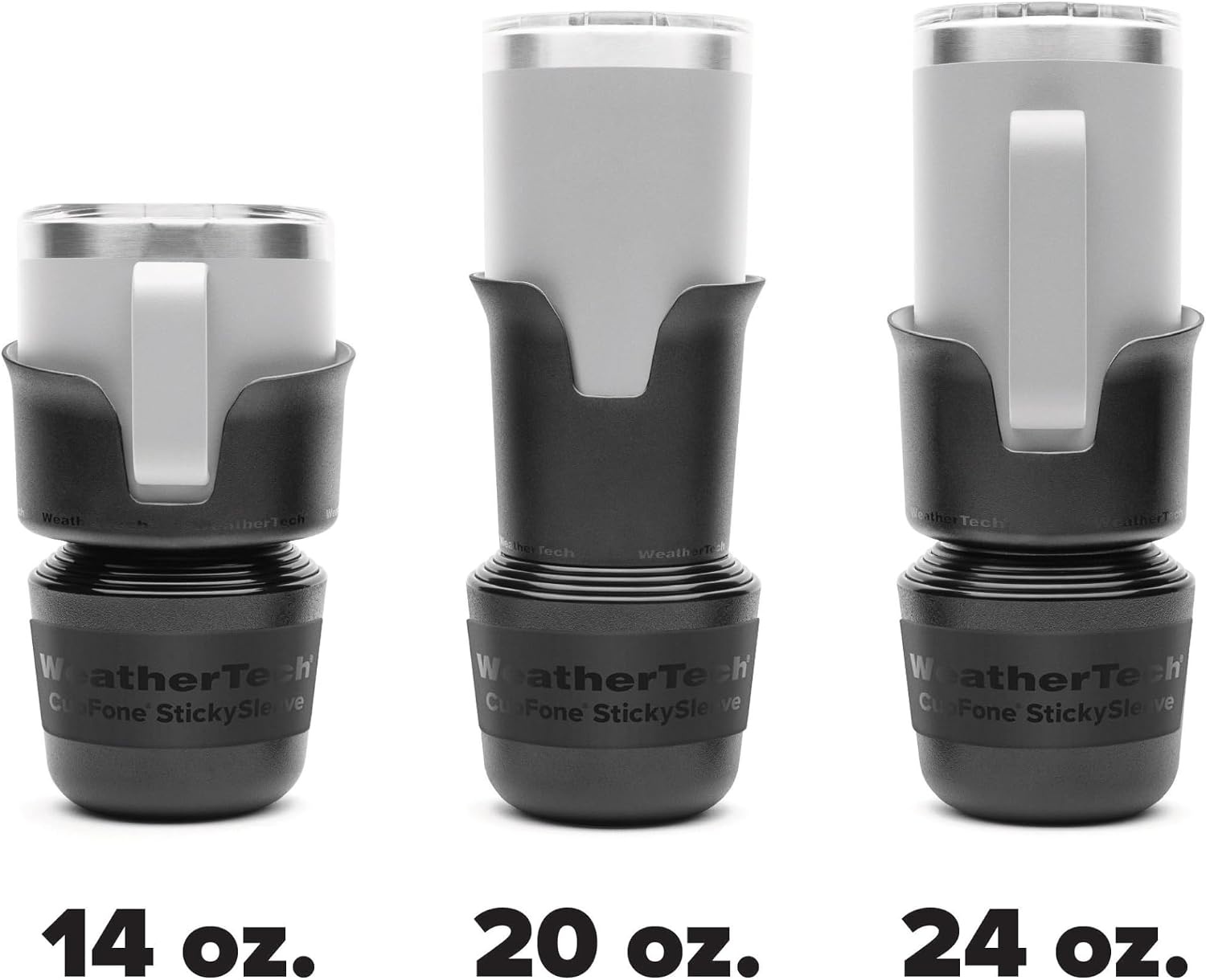 image:imageWeatherTech CupCoffee Mug Coffee Cup Holder 20 Ounces Black14oz