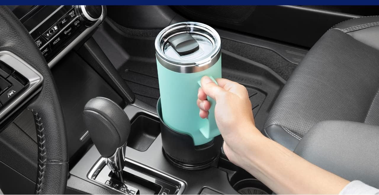 image:imageWeatherTech CupCoffee Mug Coffee Cup Holder 20 Ounces Black24oz