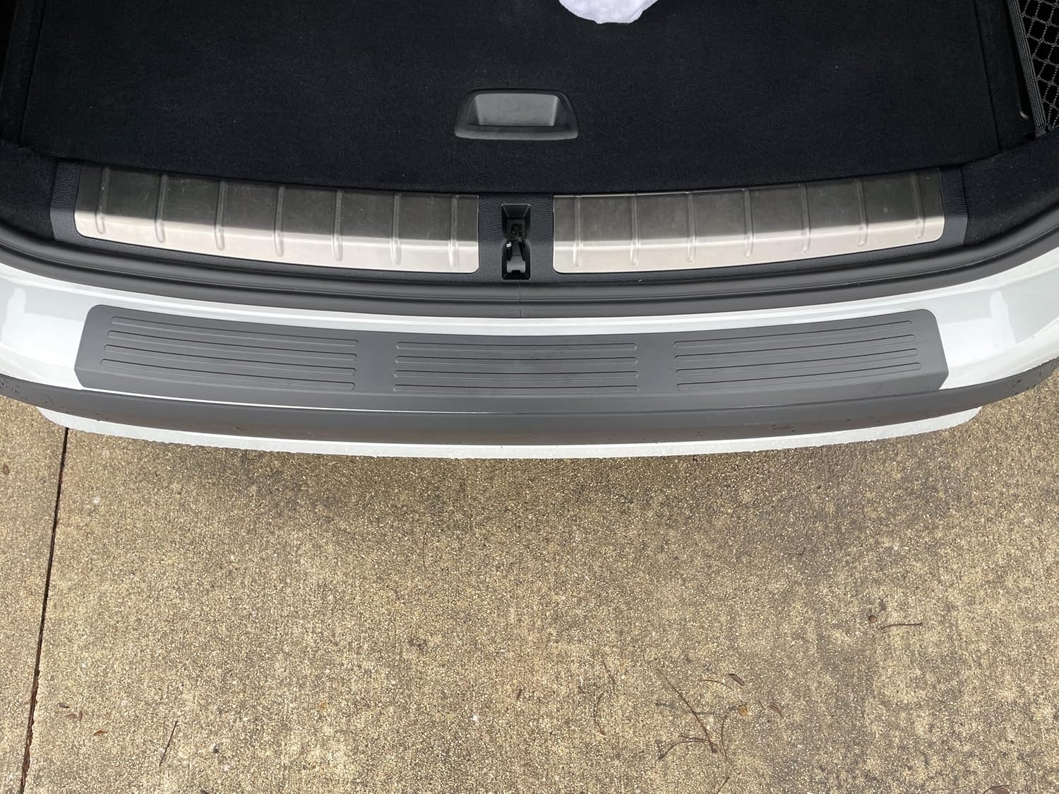 image:imageWeatherTech Custom BumperTopper for BMW X1 28i Rear Bumper Protector BP0094 Black