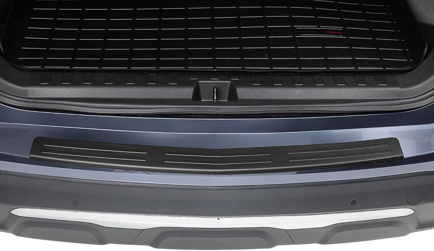 image:imageWeatherTech Custom BumperTopper for Chevrolet Equinox Rear Bumper Protector BP0007 Black