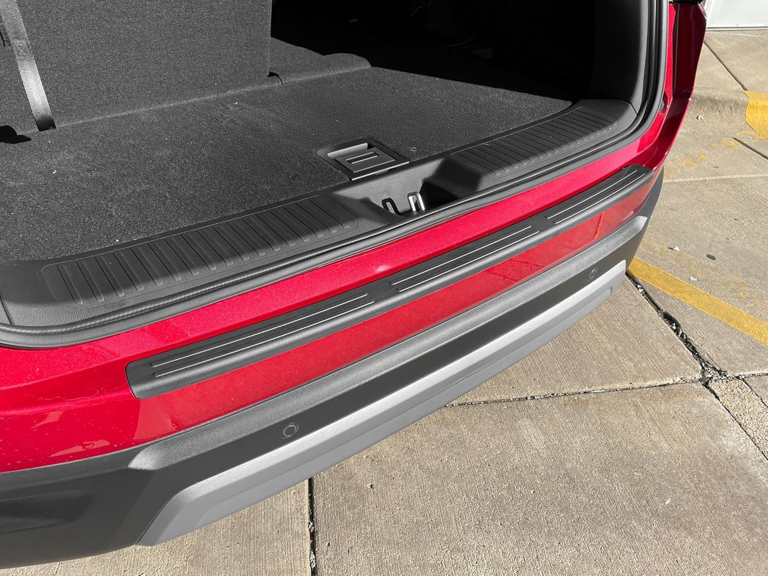 image:imageWeatherTech Custom BumperTopper for Honda Pilot Rear Bumper Protector BP0070 Black