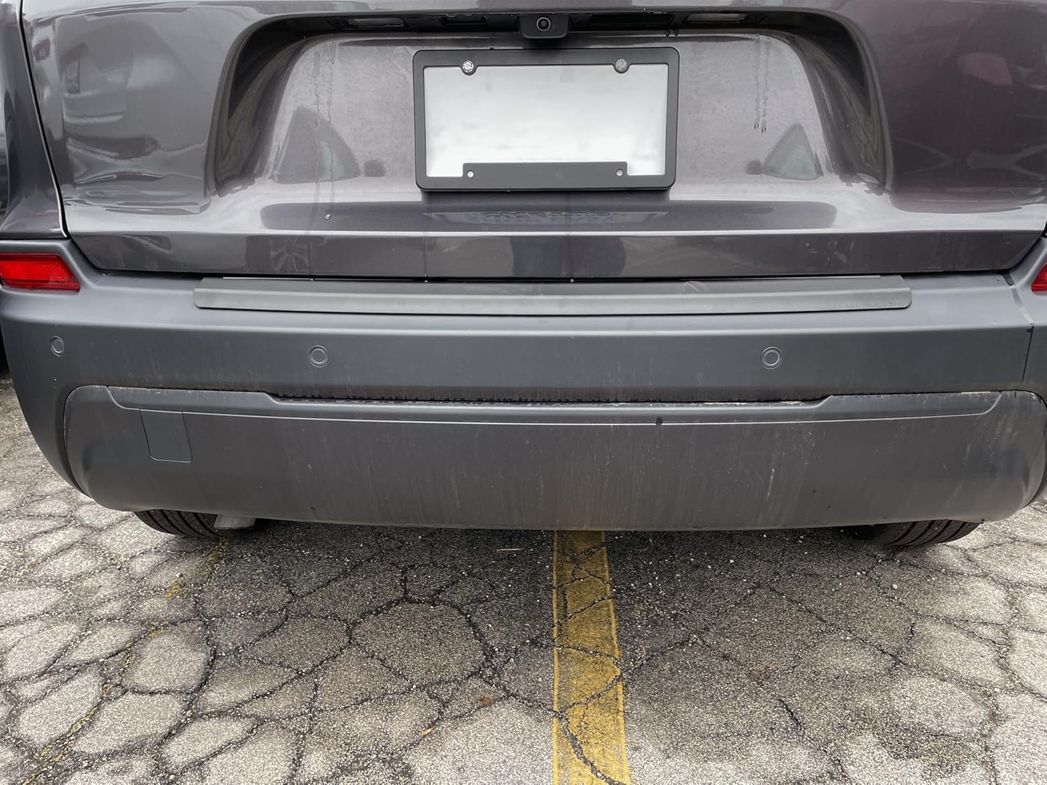 image:imageWeatherTech Custom BumperTopper for Jeep Cherokee Rear Bumper Protector BP0091 Black