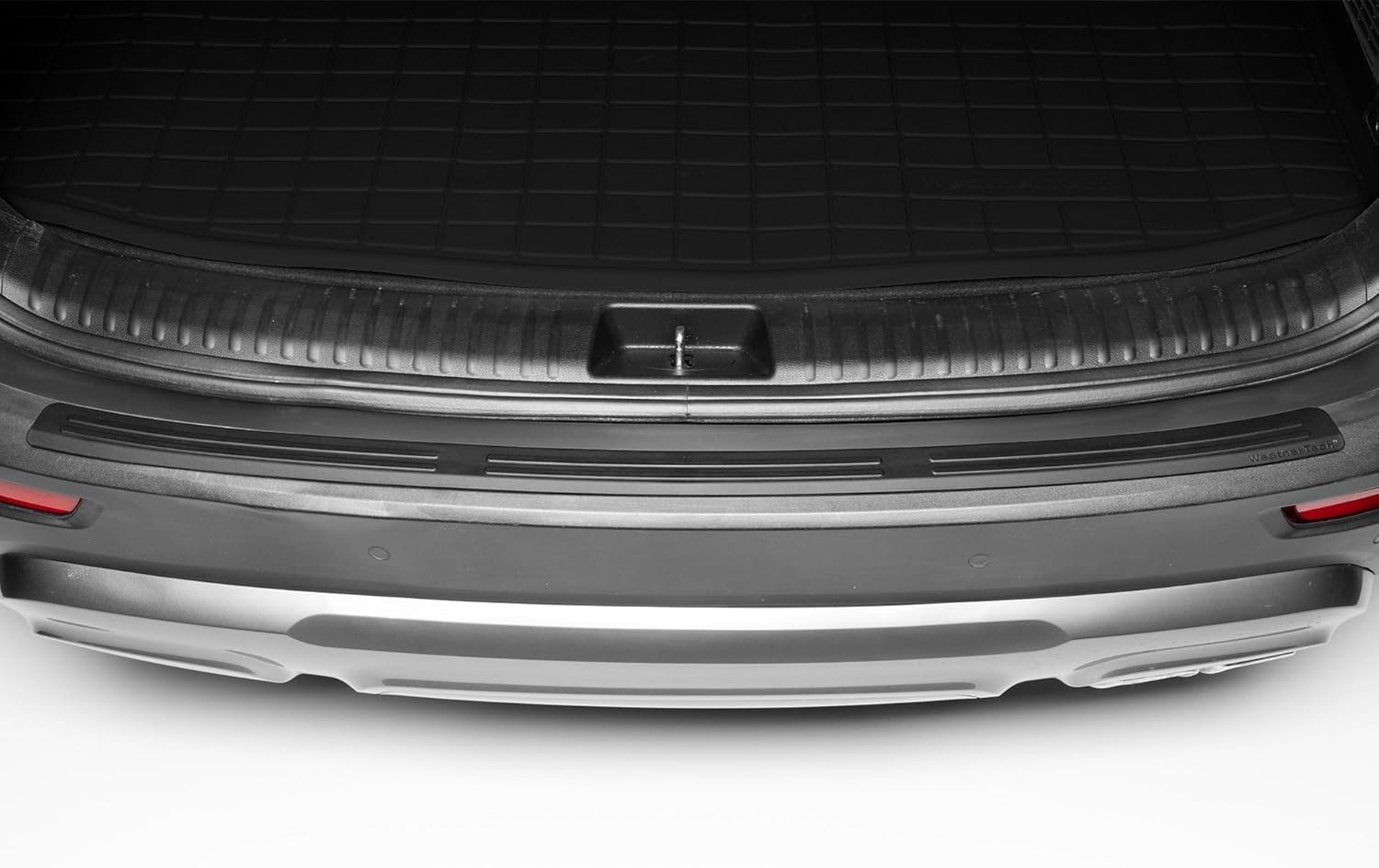 image:imageWeatherTech Custom BumperTopper for Kia Telluride Rear Bumper Protector BP0015 Black