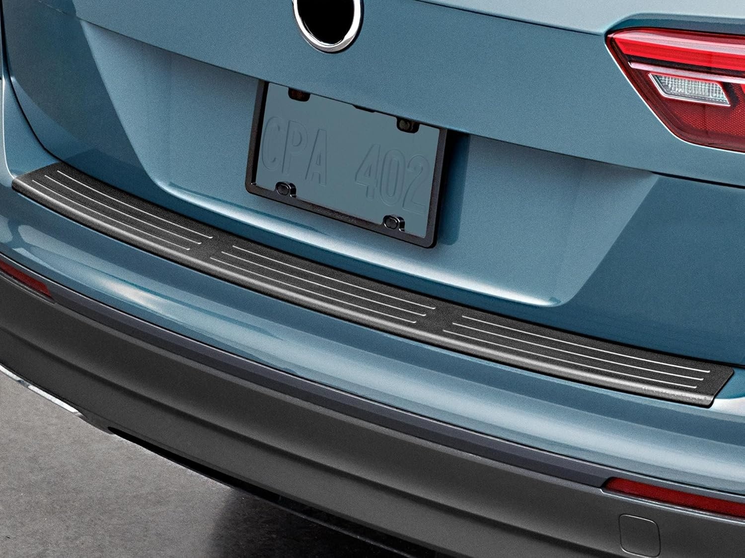 image:imageWeatherTech Custom BumperTopper for VW Tiguan Rear Bumper Protector BP0003 Black