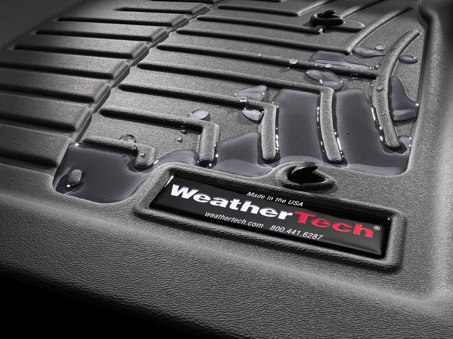 image:imageWeatherTech Custom Fit FloorLiners for Kia Sportage Tucson 1st Row 4615721 GreyCocoa
