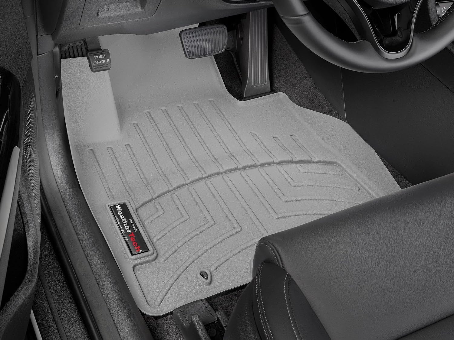 image:imageWeatherTech Custom Fit FloorLiners for Kia Sportage Tucson 1st Row 4615721 GreyGrey