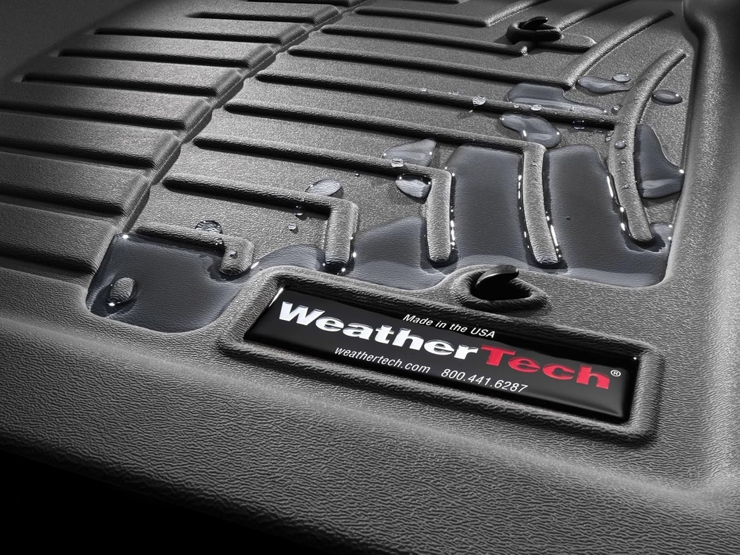 image:imageWeatherTech Custom Fit FloorLiners for Kia Sportage Tucson 1st Row 4615721 GreyGrey
