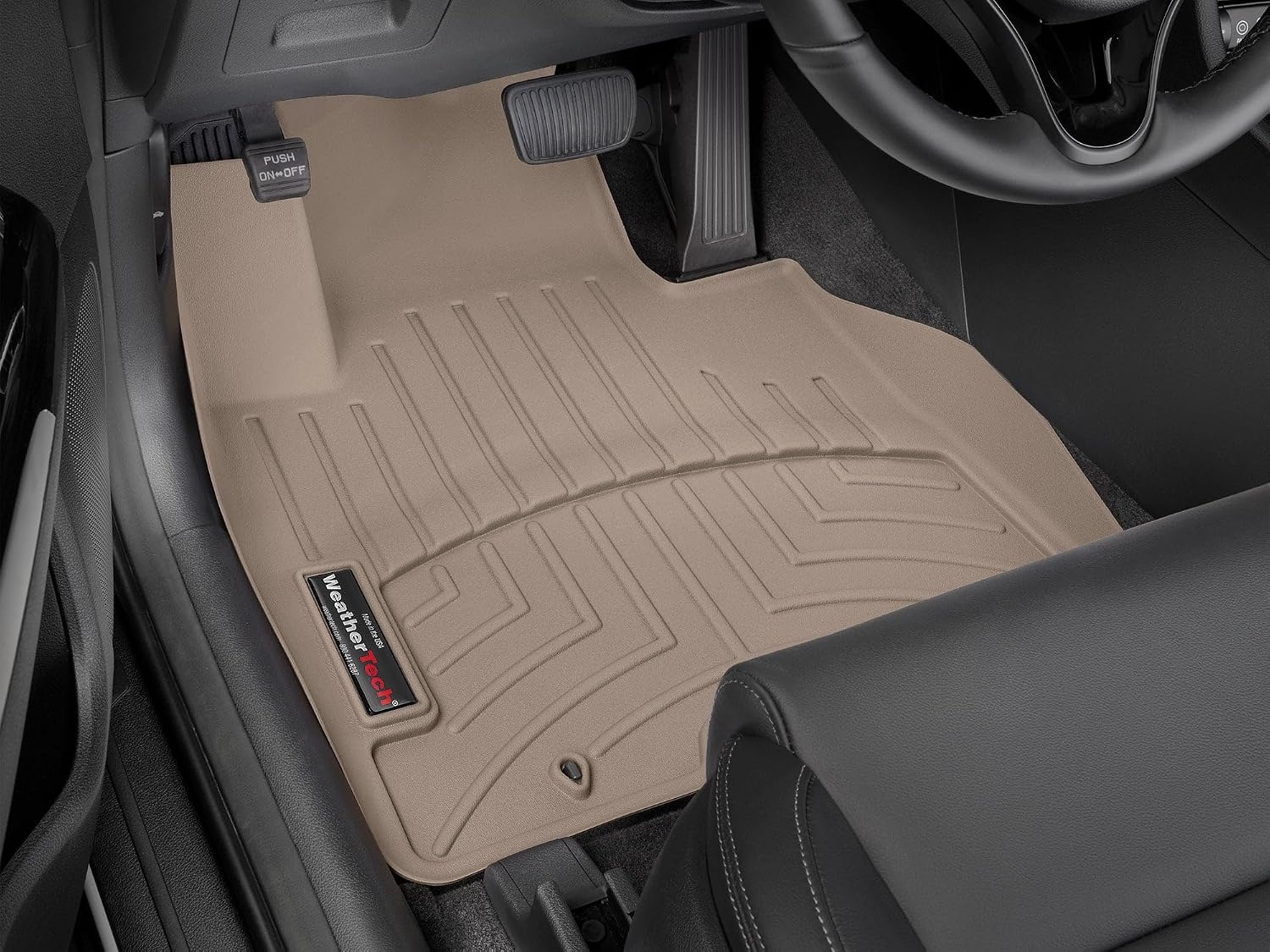 image:imageWeatherTech Custom Fit FloorLiners for Kia Sportage Tucson 1st Row 4615721 GreyTan