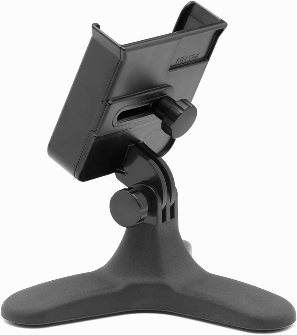 image:imageWeatherTech DeskFone Universal Desktop Cell Phone HolderBlack Metal Knobs