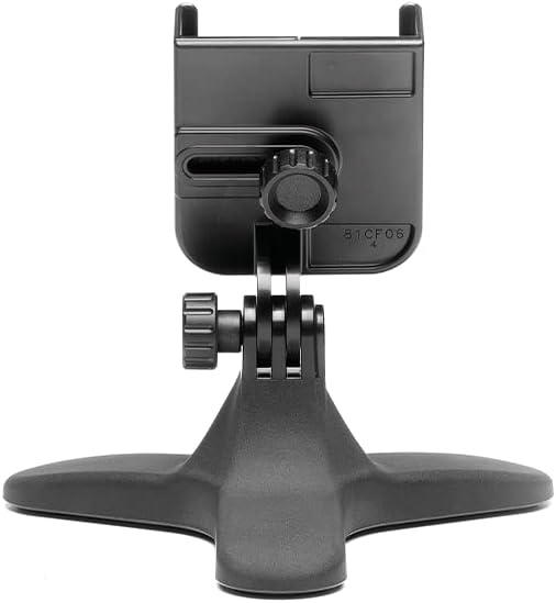image:imageWeatherTech DeskFone Universal Desktop Cell Phone HolderBlack Plastic Knobs