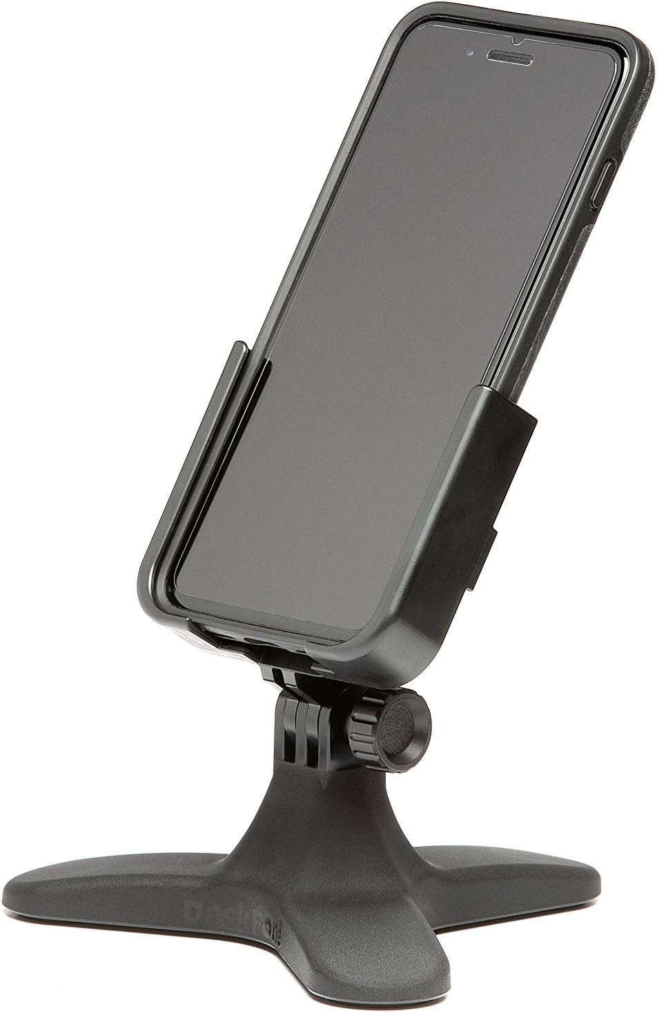 image:imageWeatherTech DeskFone Universal Desktop Cell Phone HolderRed Metal Knobs