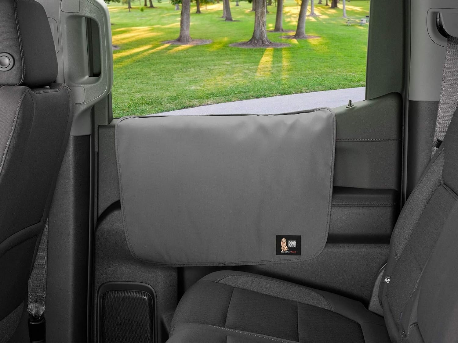 image:imageWeatherTech Door Protector Interior Door Protection for Cars Trucks and SUVs 22x18 CharcoalCharcoal