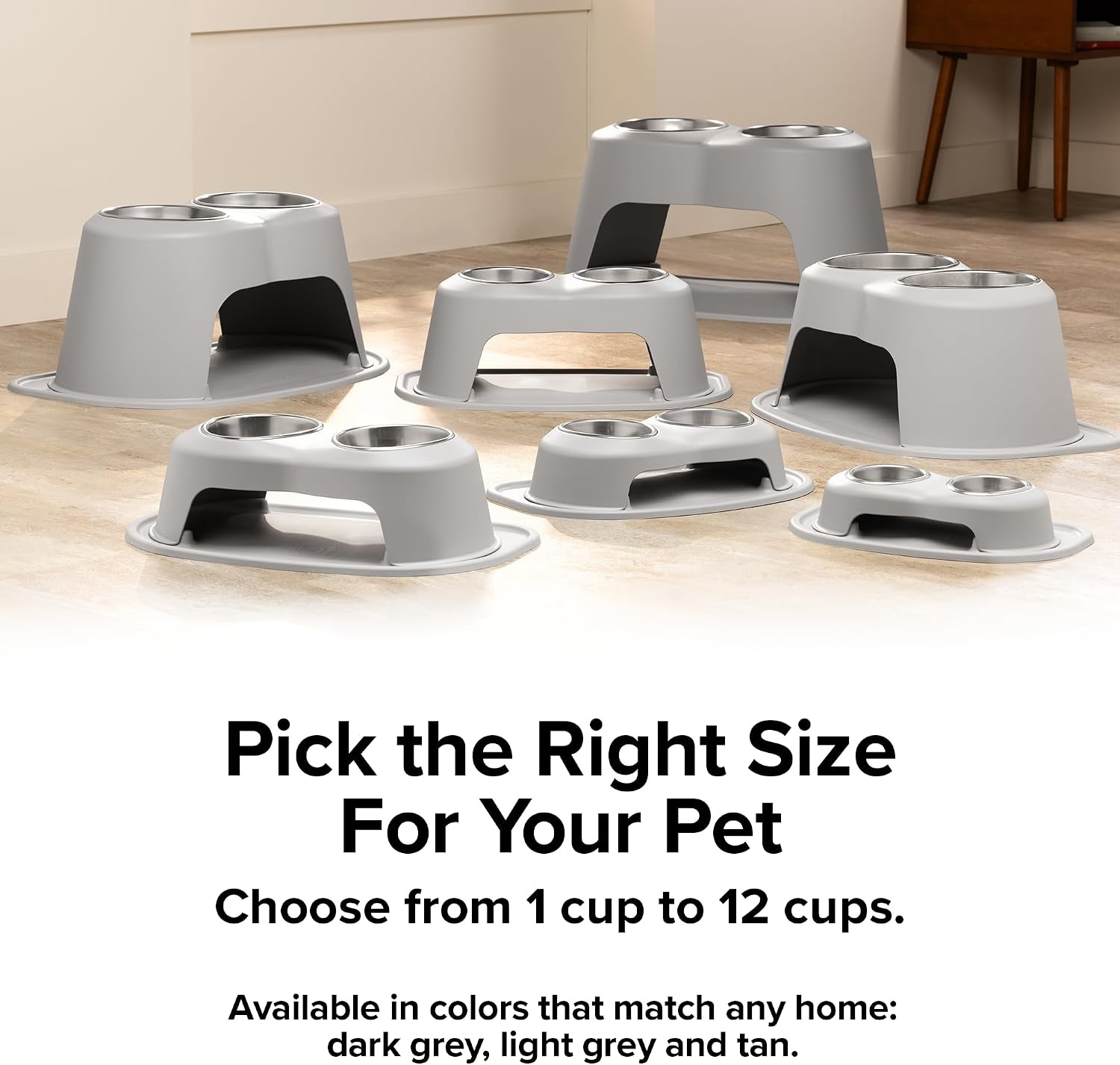 image:imageWeatherTech Extra Single Bowl 8 oz BPAFree Plastic 81P08BOWLDark Grey