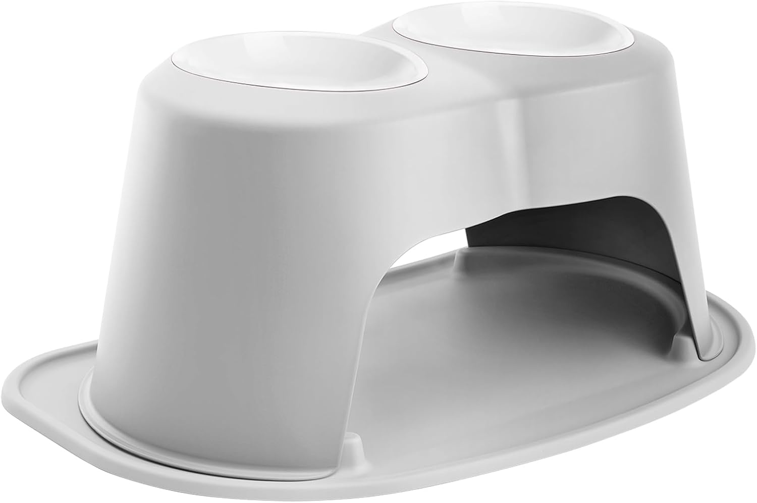 image:imageWeatherTech Extra Single Bowl 8 oz BPAFree Plastic 81P08BOWLLight Grey