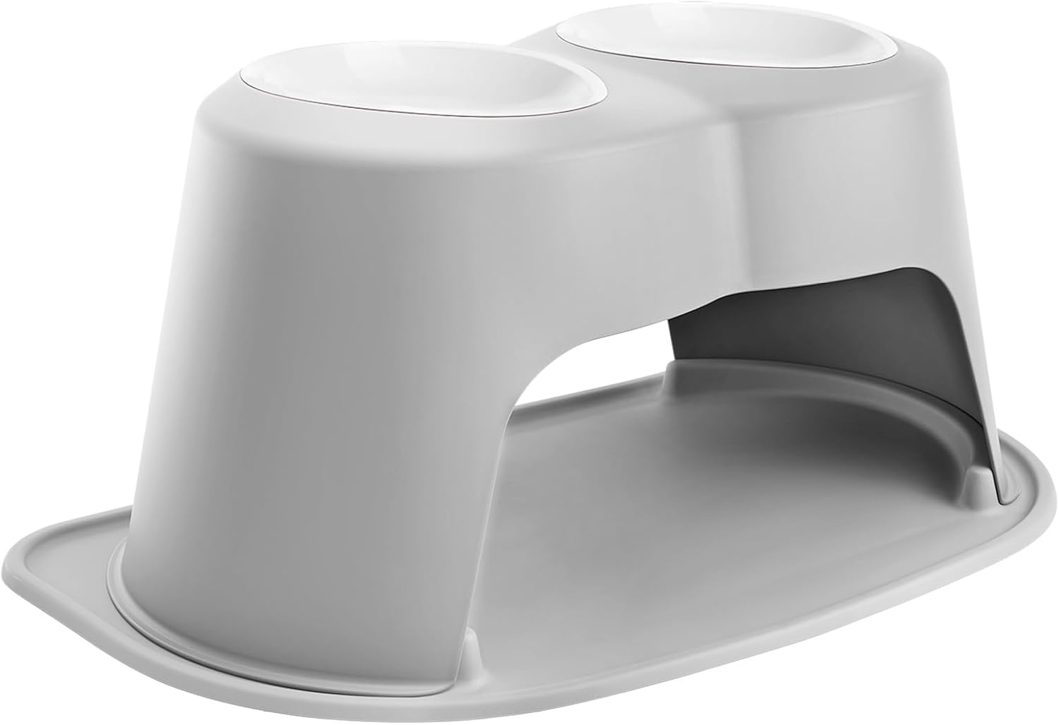 image:imageWeatherTech Extra Single Bowl 8 oz BPAFree Plastic 81P08BOWLLight Grey