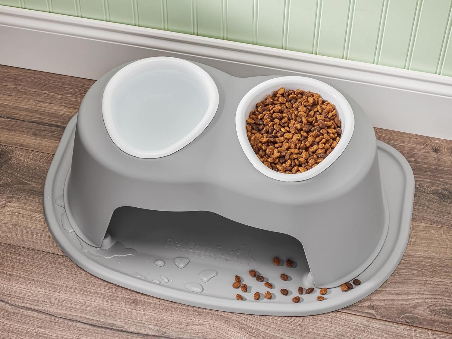 image:imageWeatherTech Extra Single Bowl 8 oz BPAFree Plastic 81P08BOWLLight Grey