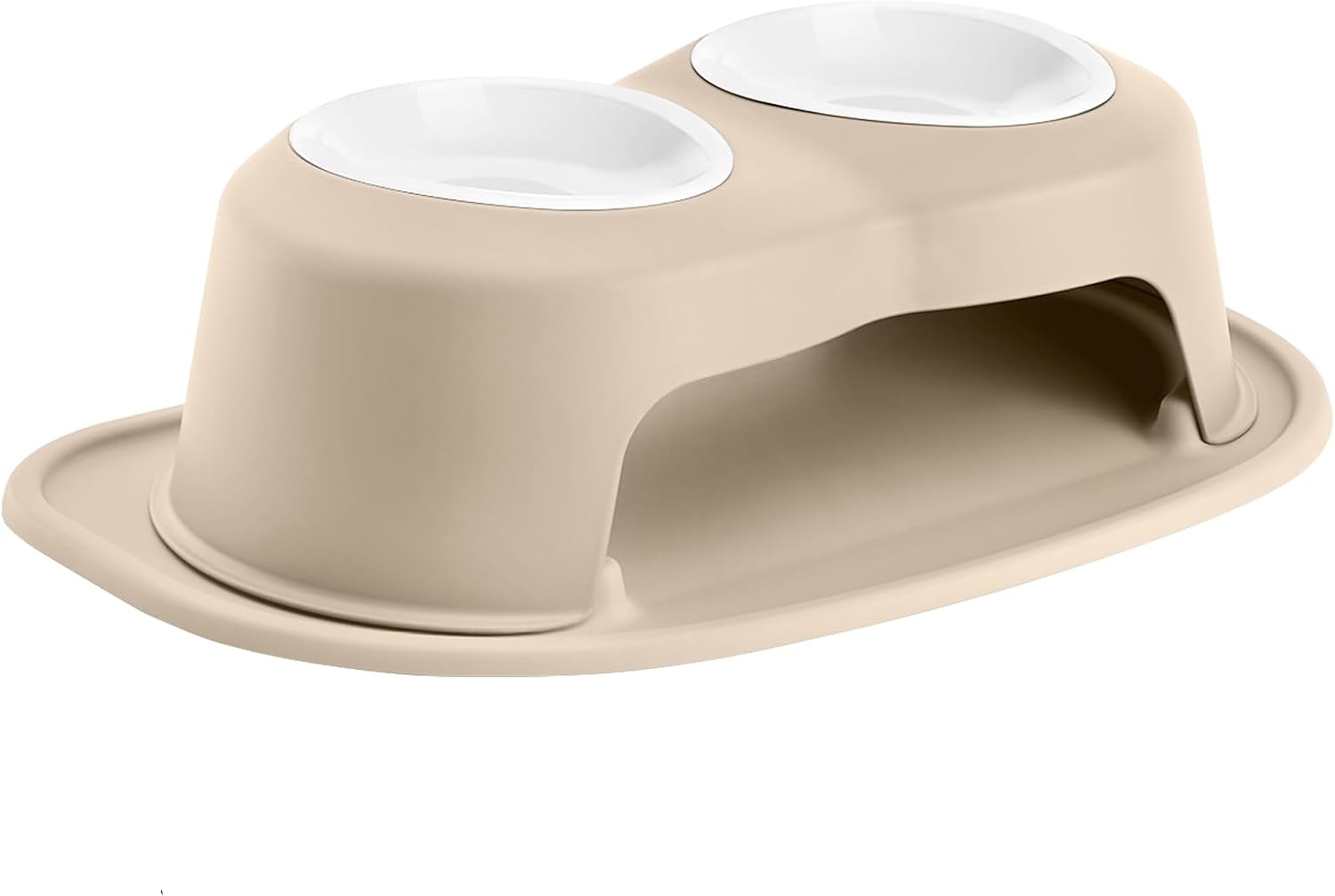 image:imageWeatherTech Extra Single Bowl 8 oz BPAFree Plastic 81P08BOWLTan