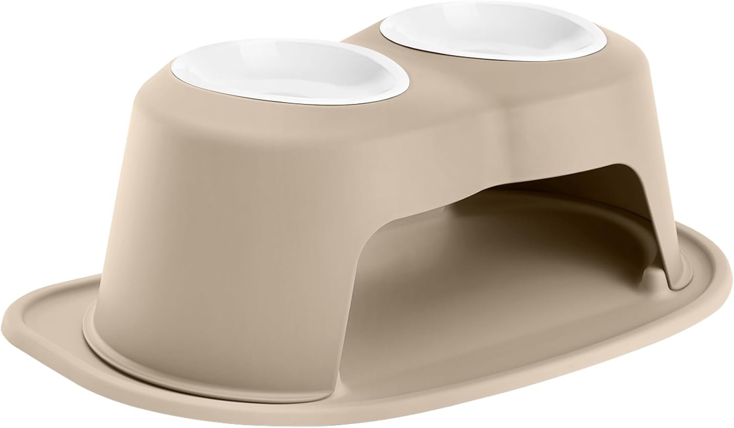 image:imageWeatherTech Extra Single Bowl 8 oz BPAFree Plastic 81P08BOWLTan