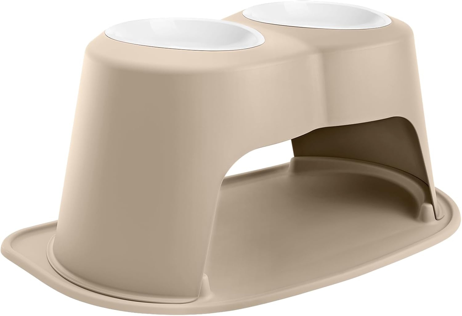 image:imageWeatherTech Extra Single Bowl 8 oz BPAFree Plastic 81P08BOWLTan