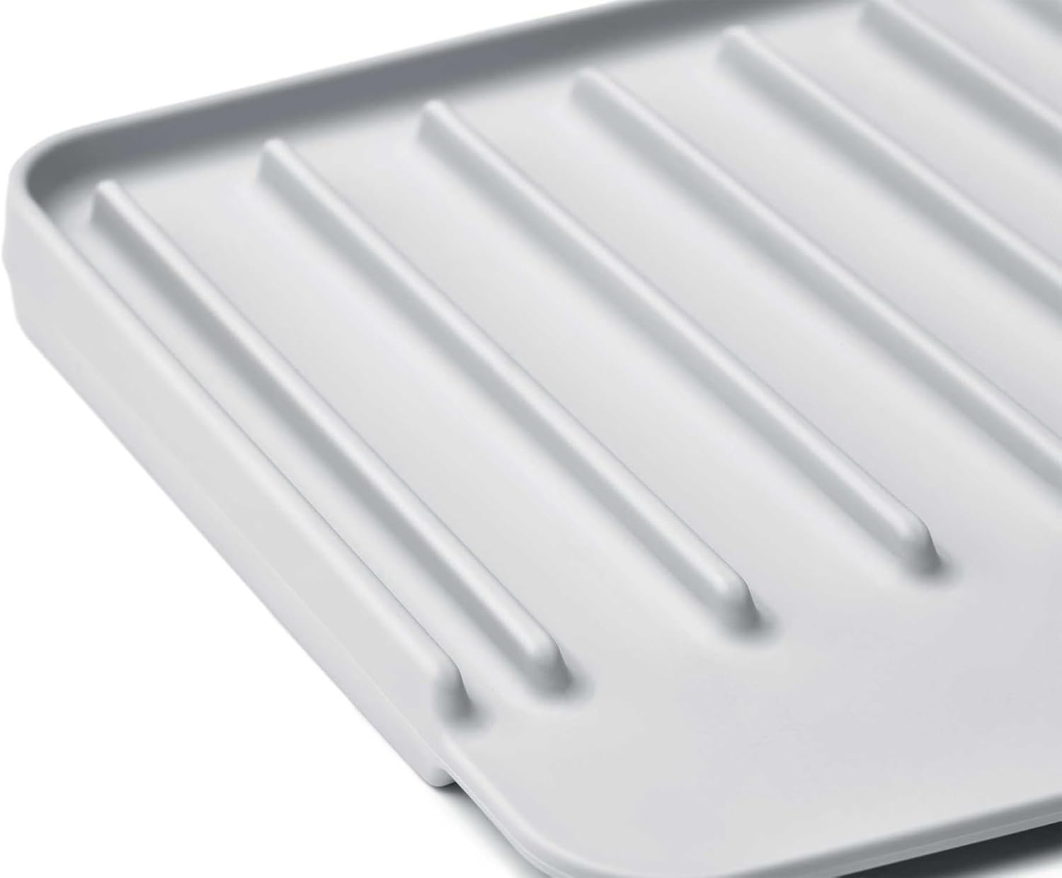 image:imageWeatherTech FaucetMat Protect Your Kitchen amp Bathroom Countertops Light GreyPebbleLight Grey