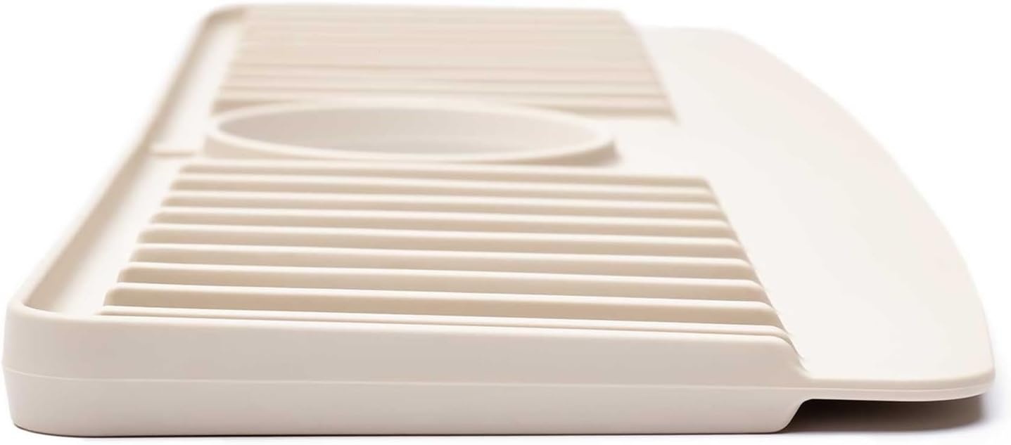 image:imageWeatherTech FaucetMat Protect Your Kitchen amp Bathroom Countertops Light GreyPebbleTan