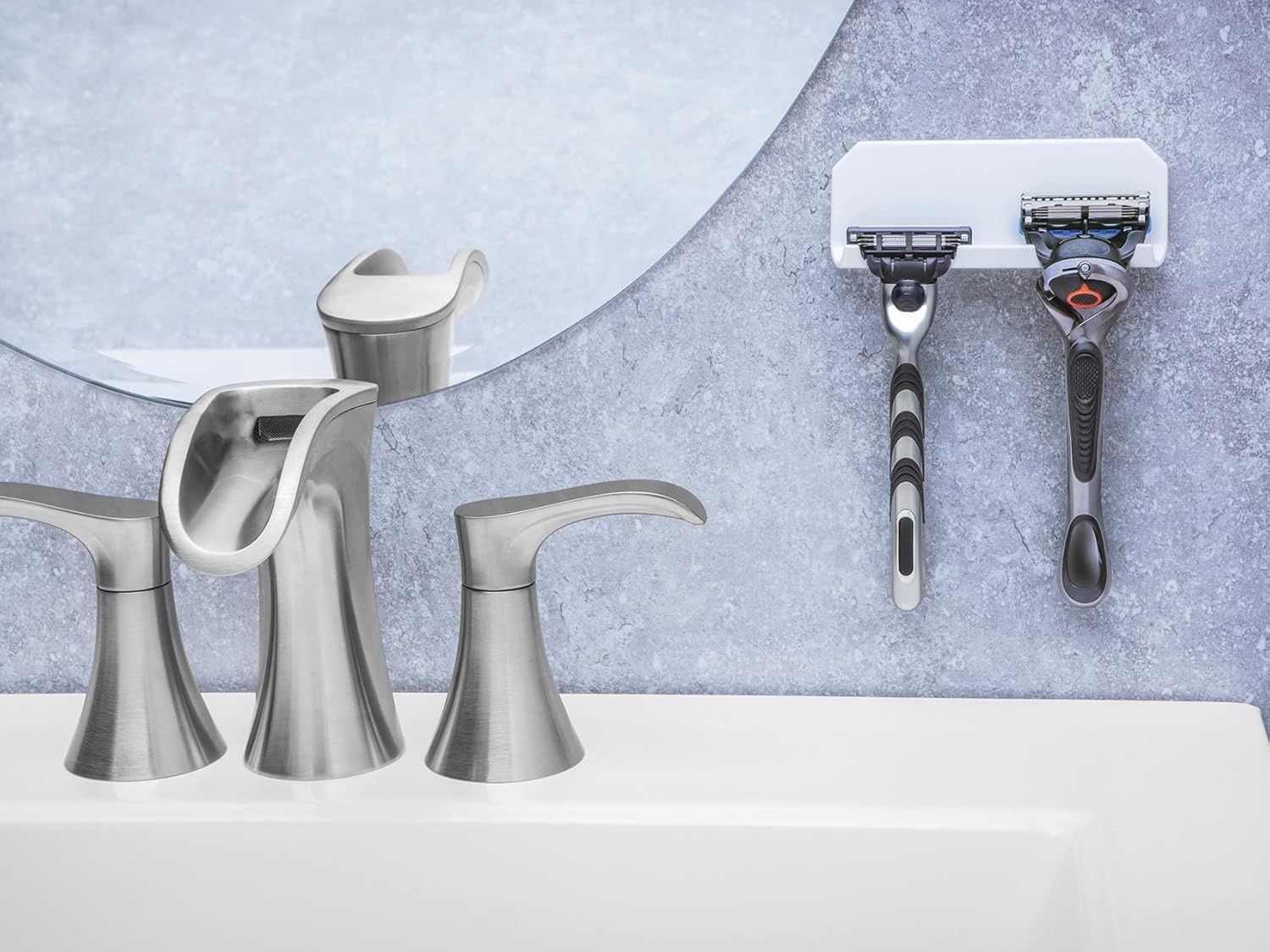 image:imageWeatherTech RazorHolder Wall Mounted Dual Razor Holder