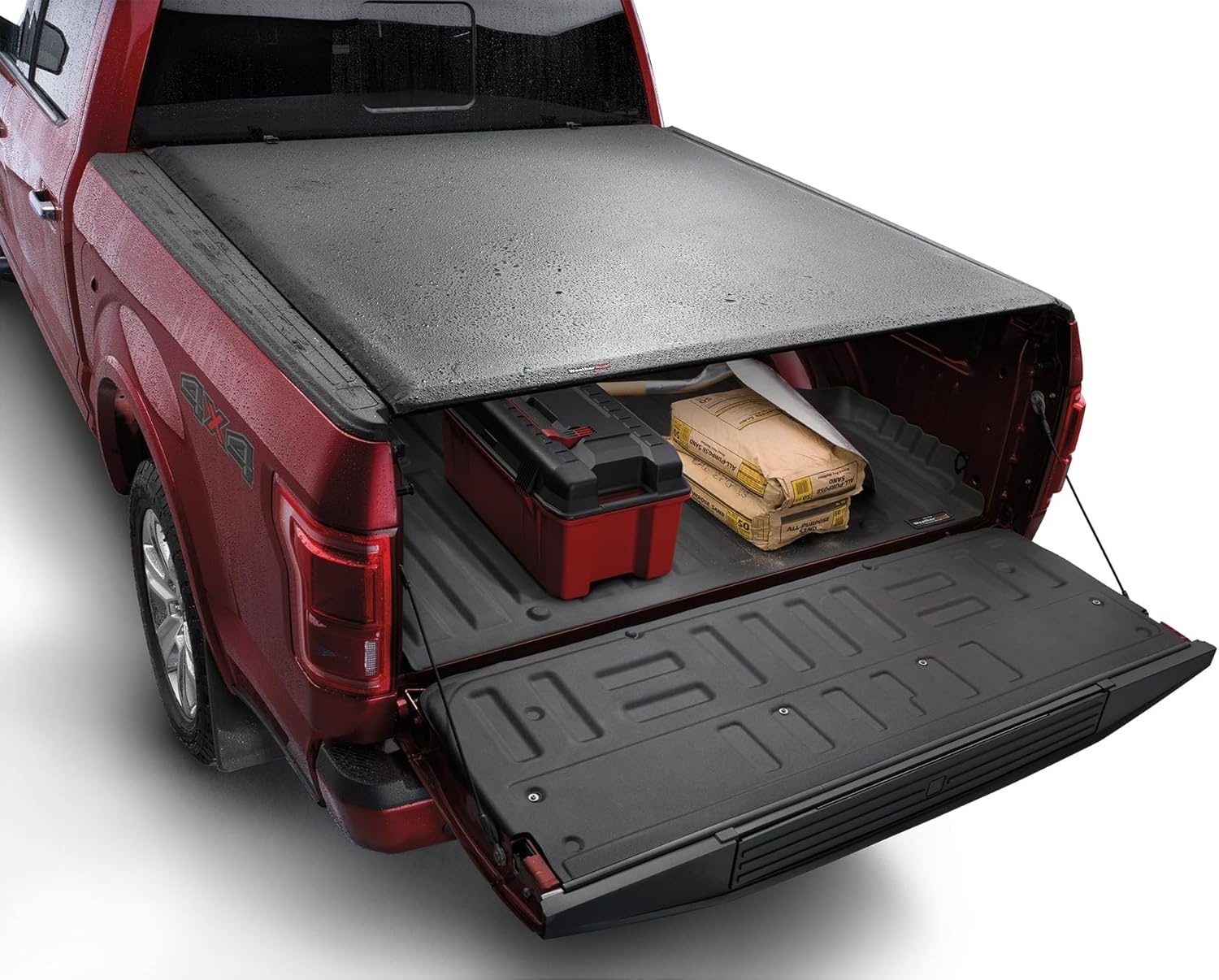 image:imageWeatherTech Roll Up Pickup Truck Bed Cover for R1T 8RC8015 Black