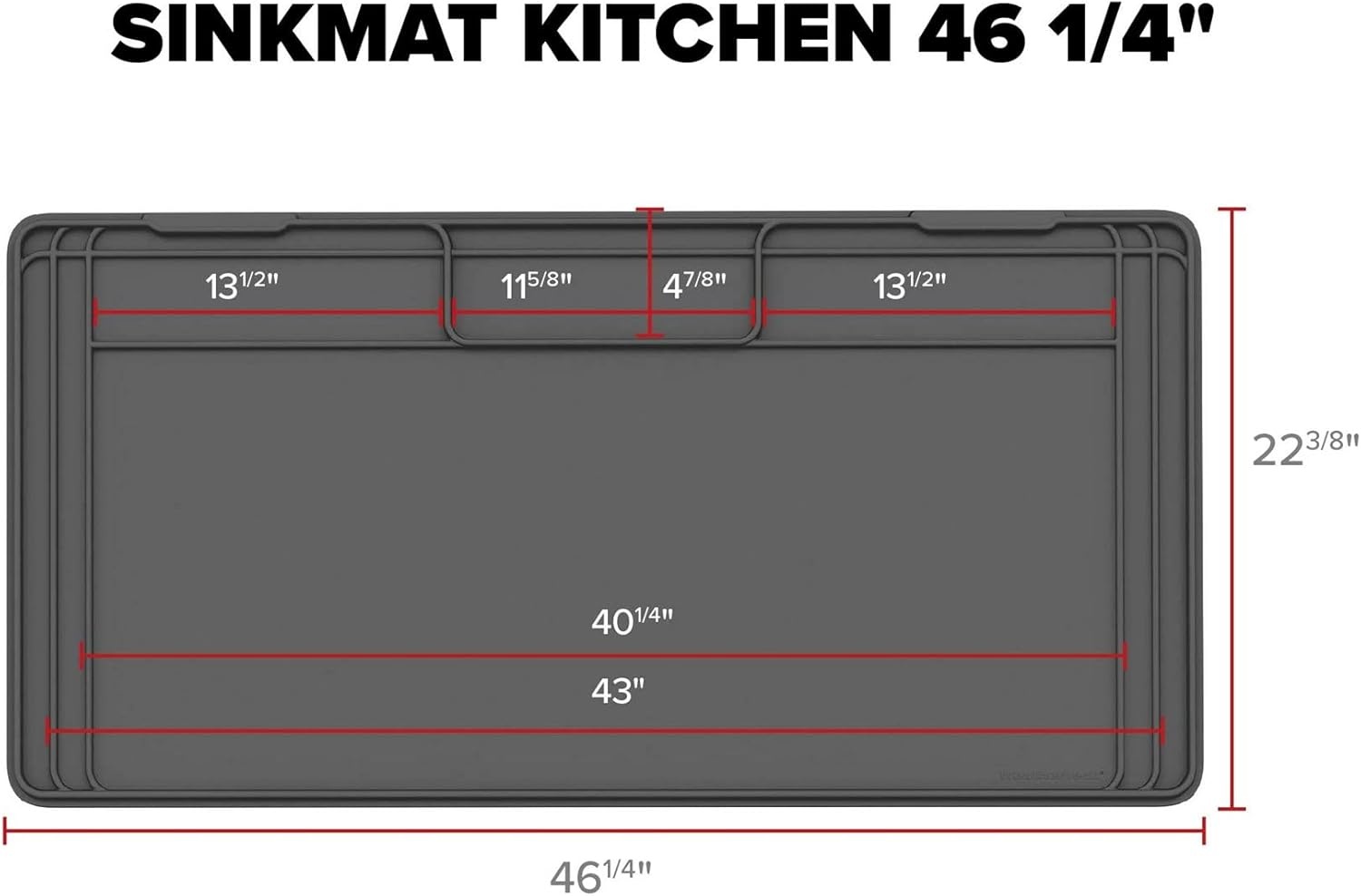 image:imageWeatherTech SinkMat Waterproof Under Sink Liner Mat for Kitchen Bathroom 34 x 22 Inches Durable Flexible Tray Home undersink Organizer Must Haves TanTan