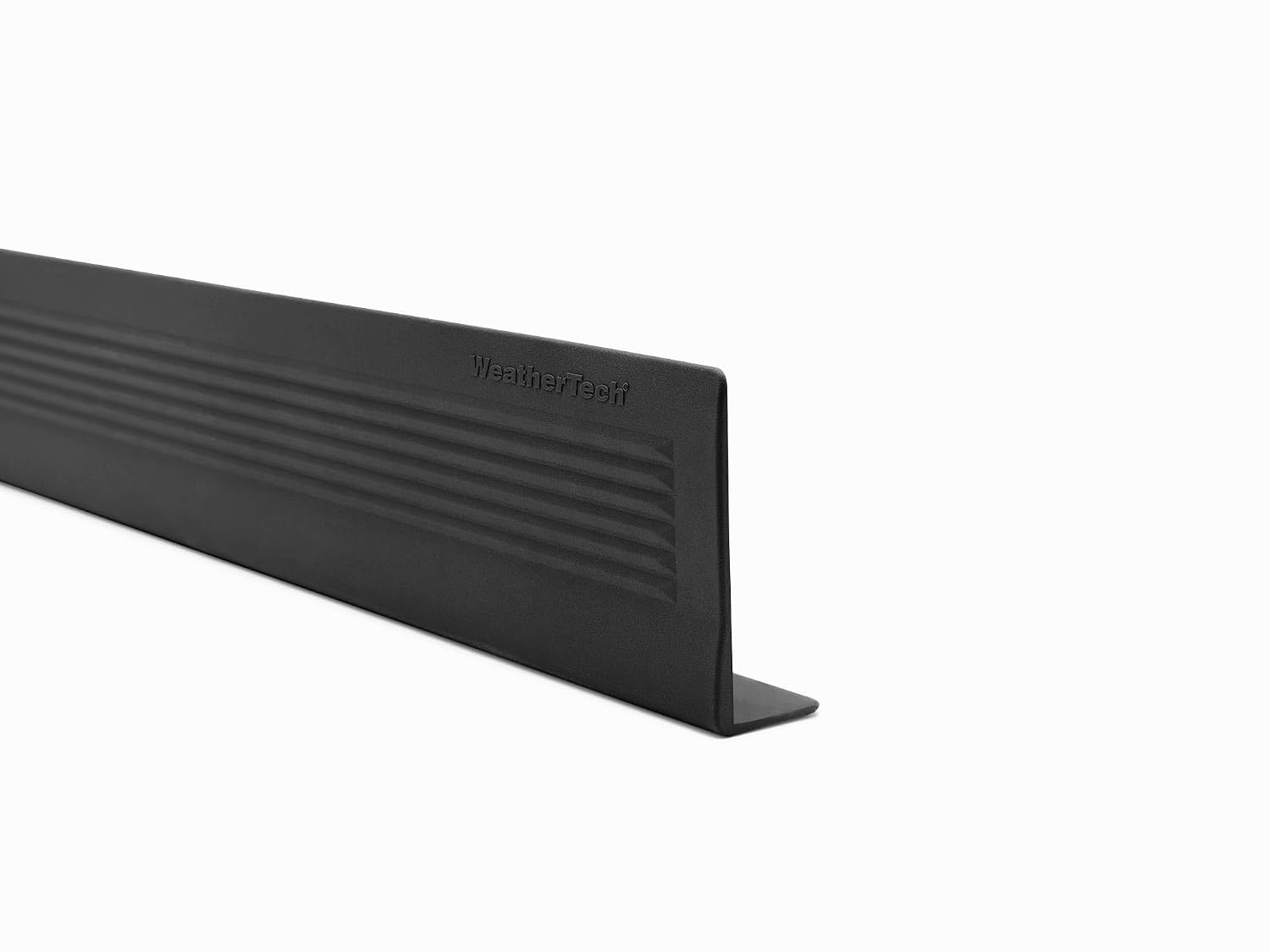 image:imageWeatherTech StairEdge NonSlip SelfAdhesive Staircase Step Edge Protector Brown 295 Inch 5 PackBlack