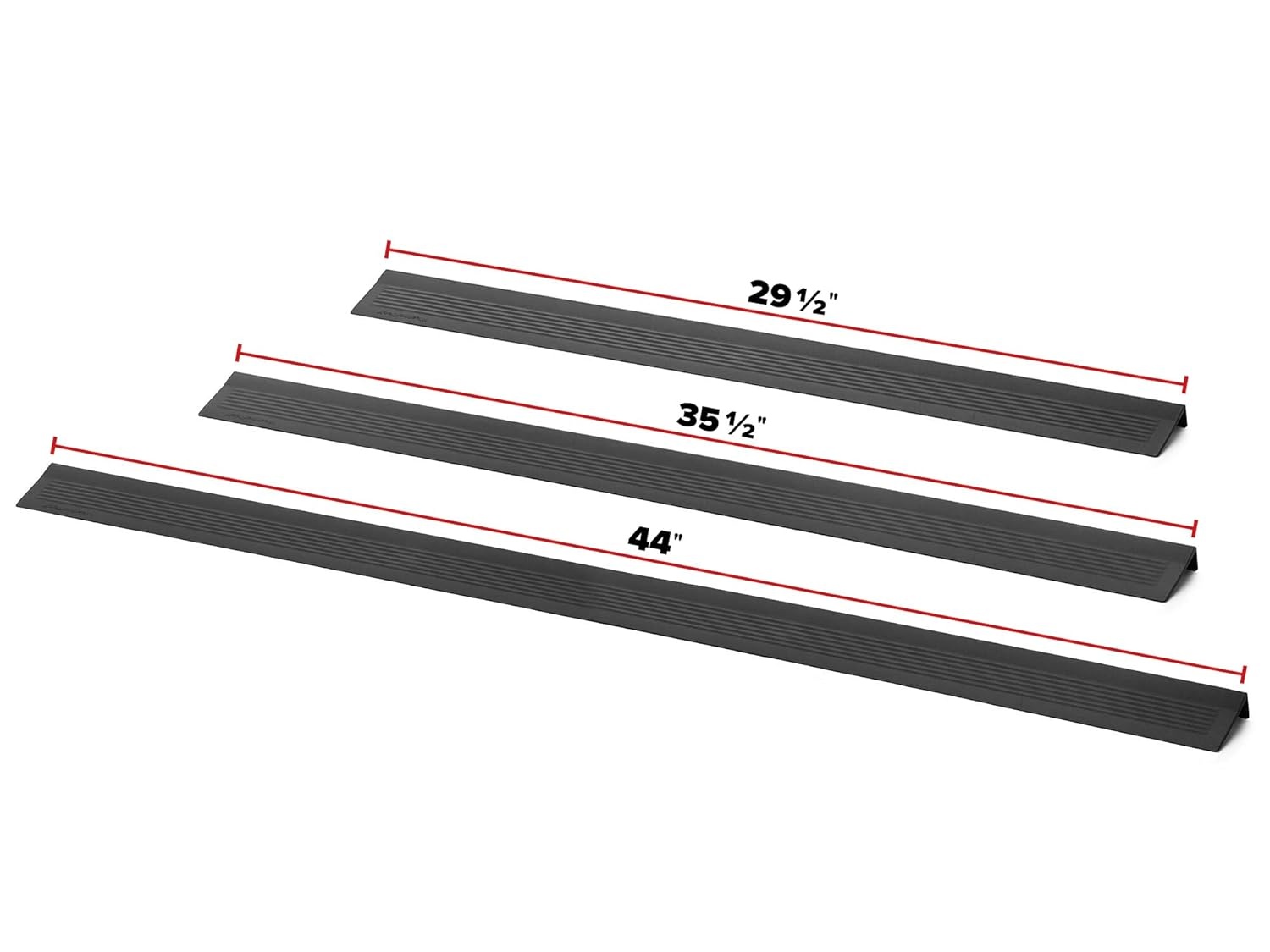 image:imageWeatherTech StairEdge NonSlip SelfAdhesive Staircase Step Edge Protector Brown 295 Inch 5 PackBrown