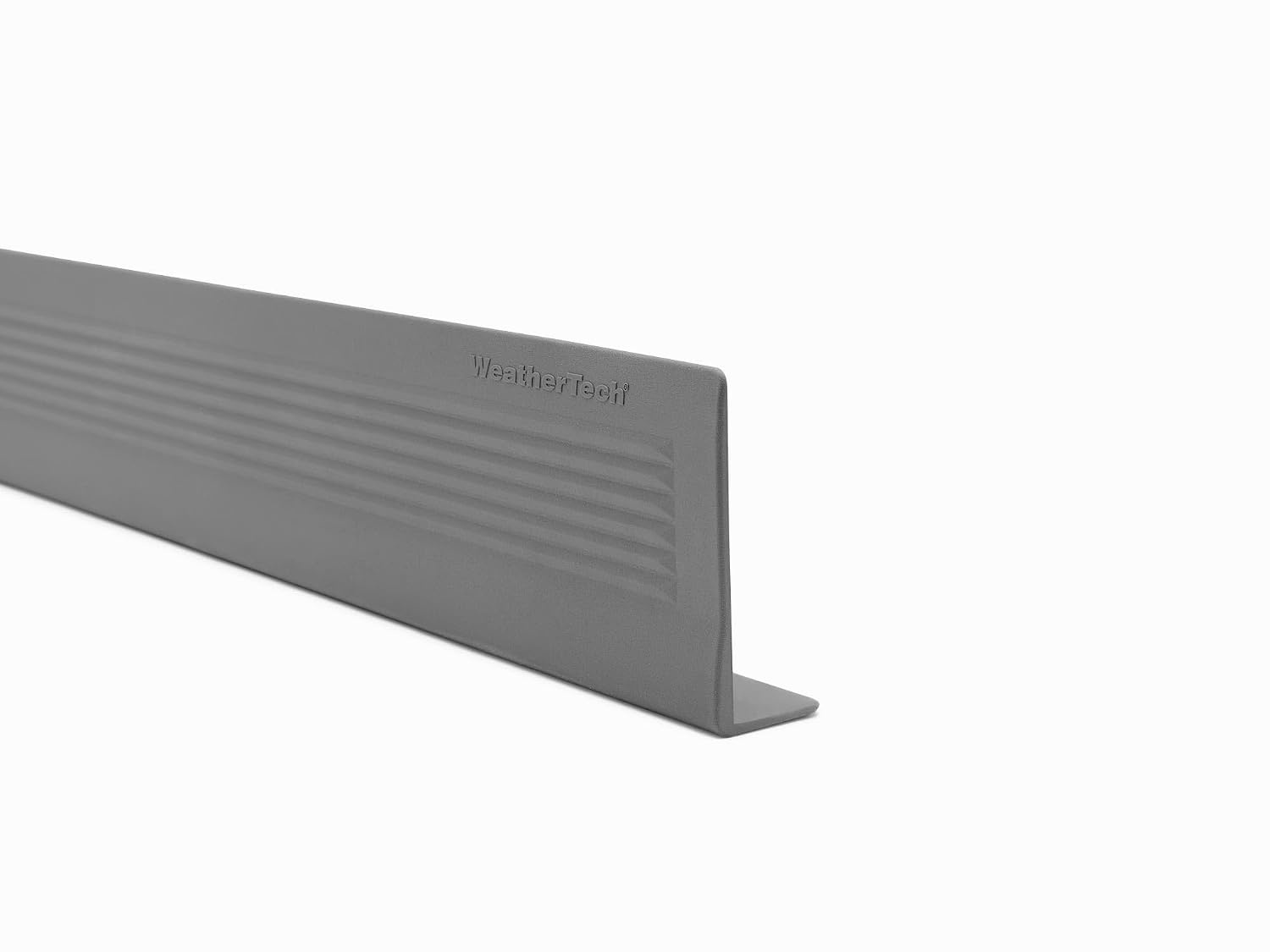 image:imageWeatherTech StairEdge NonSlip SelfAdhesive Staircase Step Edge Protector Brown 295 Inch 5 PackGrey
