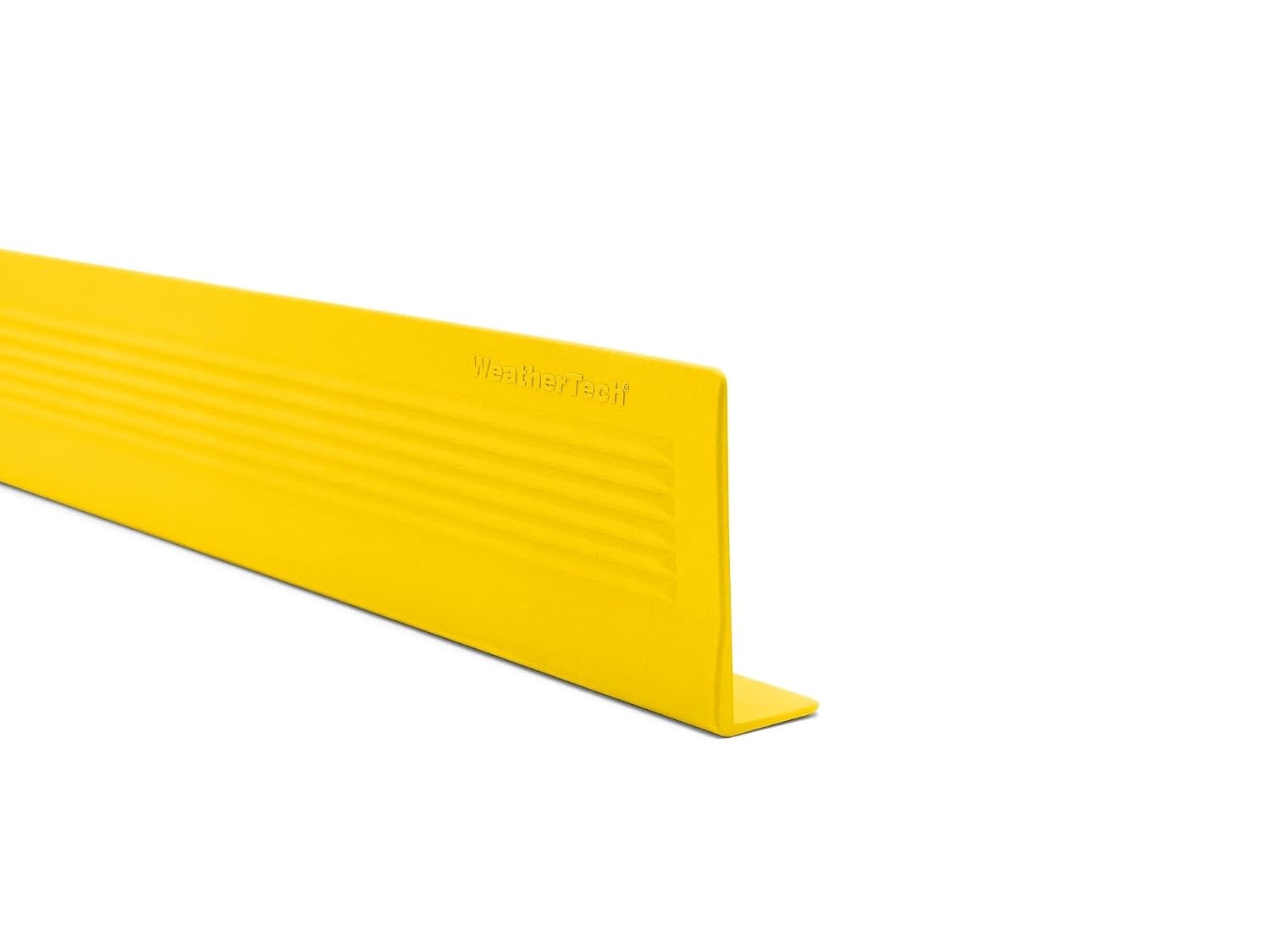 image:imageWeatherTech StairEdge NonSlip SelfAdhesive Staircase Step Edge Protector Brown 295 Inch 5 PackSafety Yellow